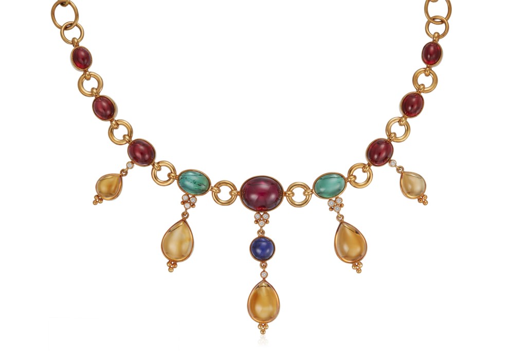TEMPLE ST. CLAIR MULTIGEM AND DIAMOND NECKLACE, Christie’s
