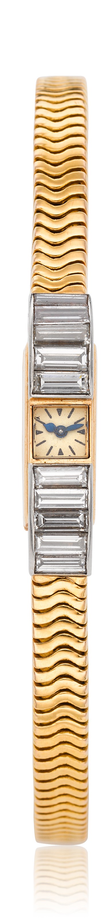 JAEGER-LECOULTRE DIAMOND '101' BRACELET WATCH, Christie's