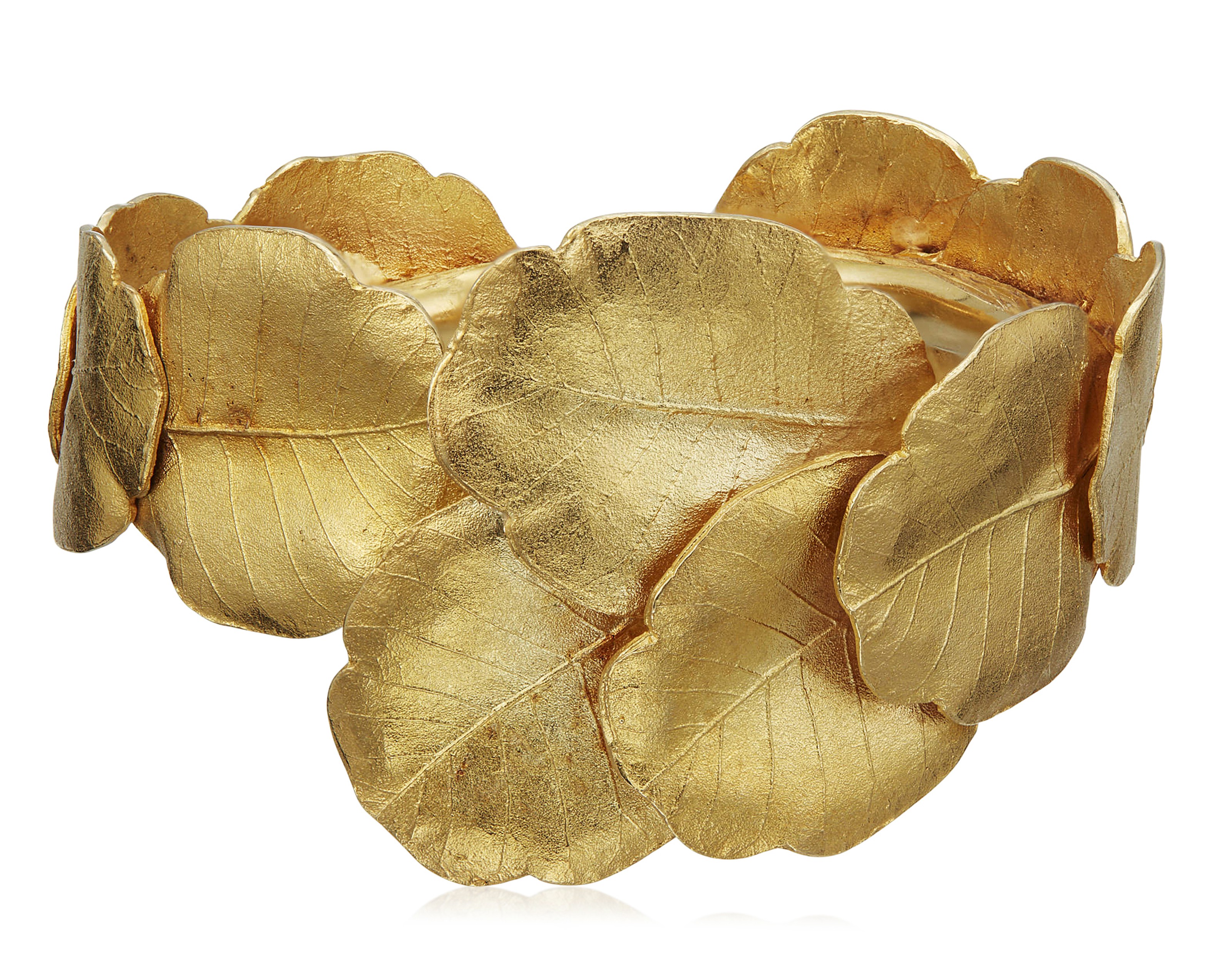 GOLD LEAF CUFF BRACELET, Christie’s