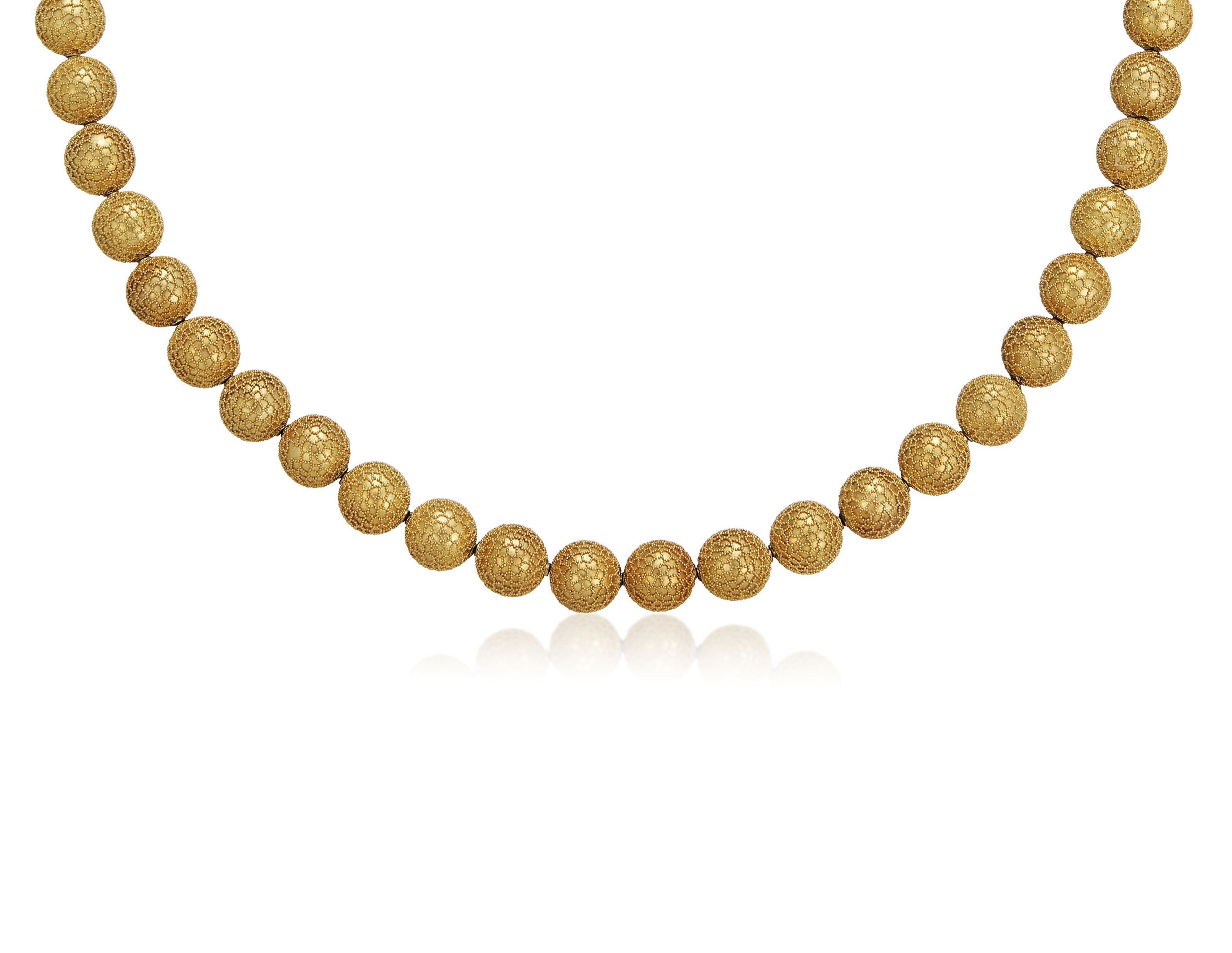 GOLD BEAD NECKLACE, Christie’s