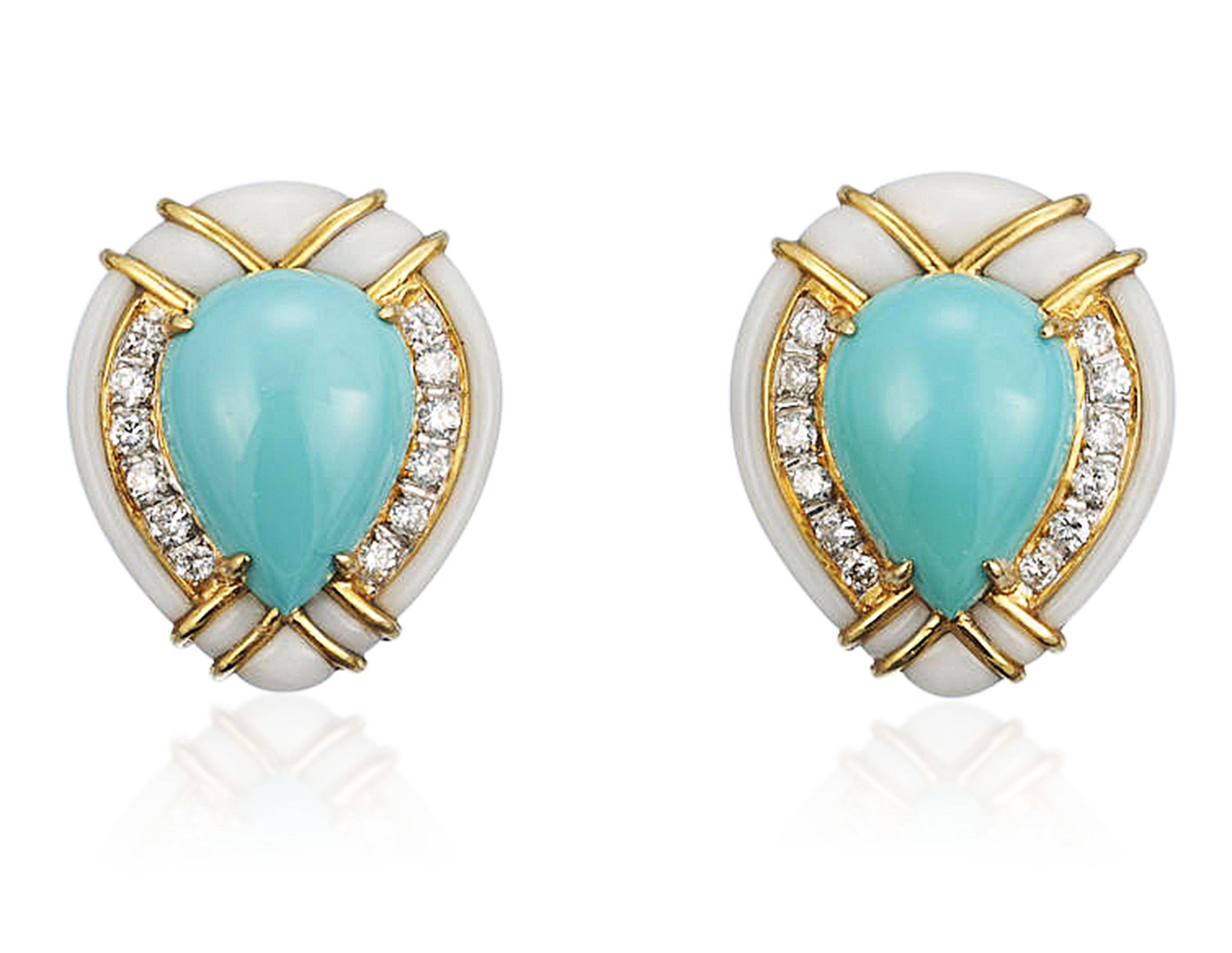 DIAMOND AND MULTIGEM EARRINGS, Christie’s