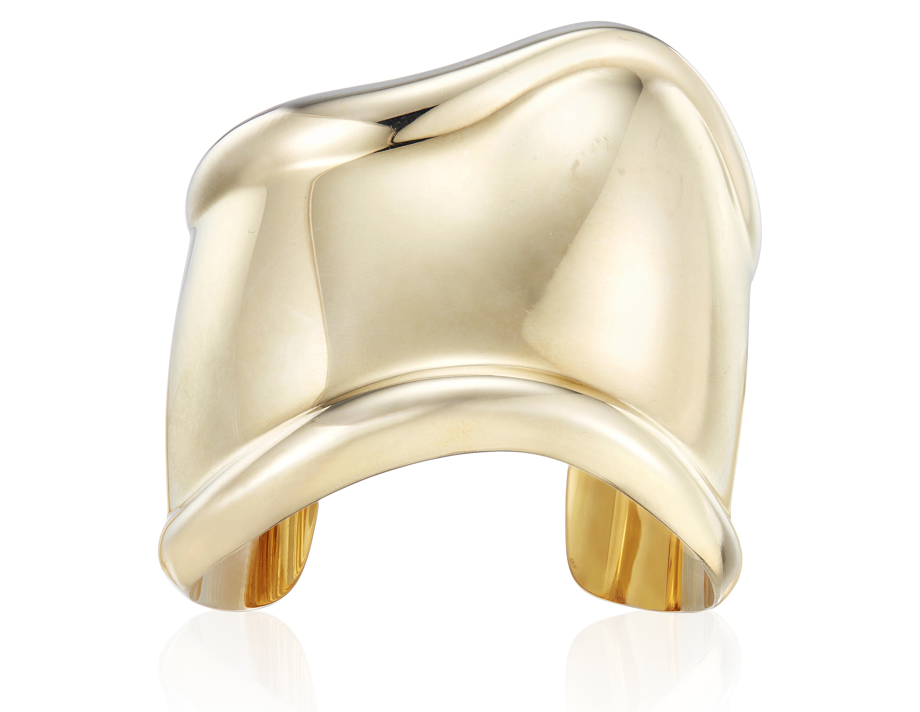 TIFFANY ELSA PERETTI GOLD 'BONE' CUFF BRACELET, Christie's