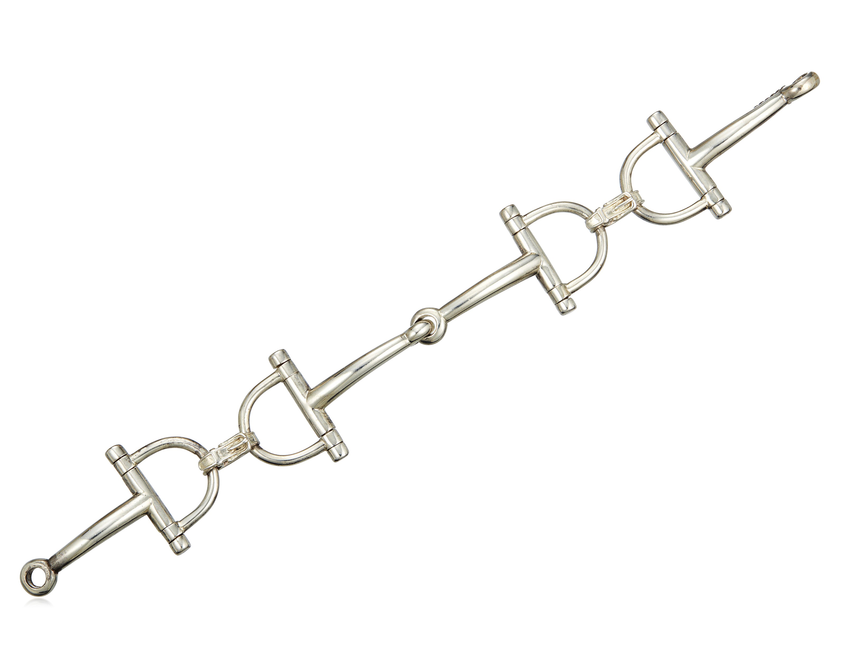 HERMÈS PAIR OF HORSE BIT BRACELETS, | Christie