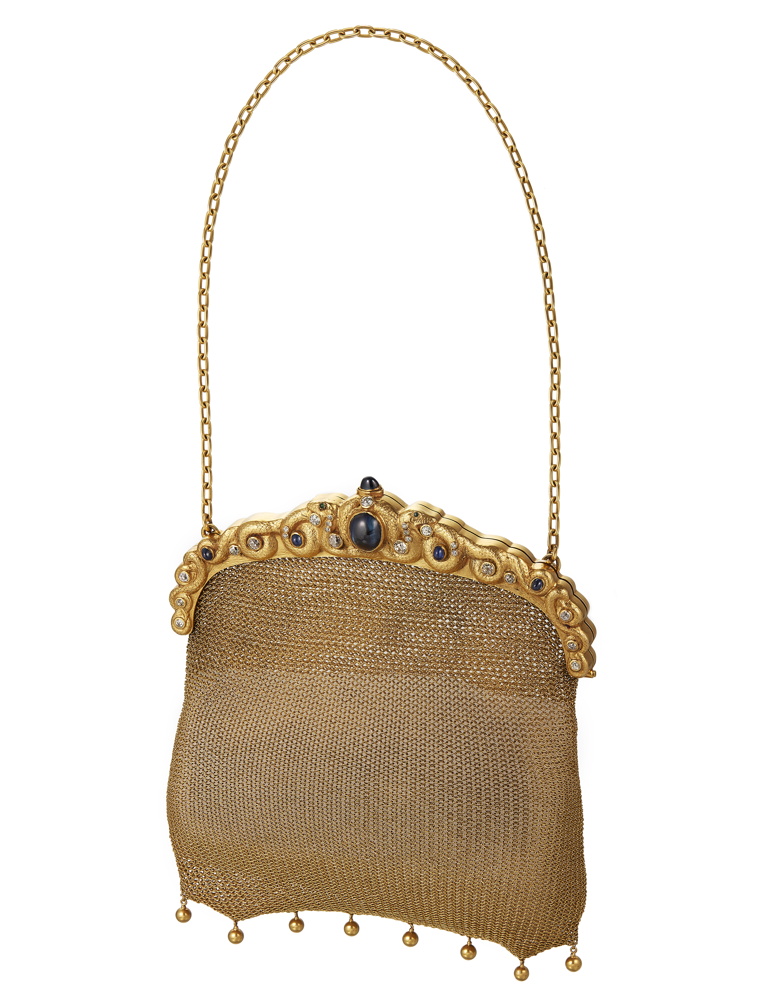 TIFFANY & CO. ELSA PERETTI JADE AND BAMBOO BASKET BAG, | Christie's