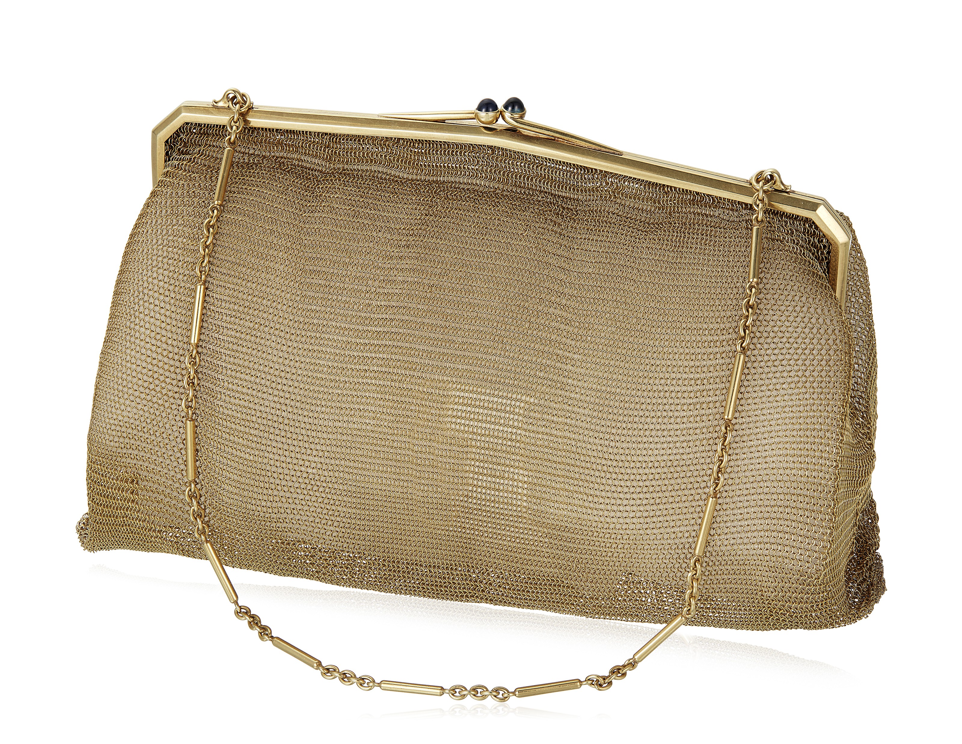 GOLD MESH EVENING PURSE, Christie’s