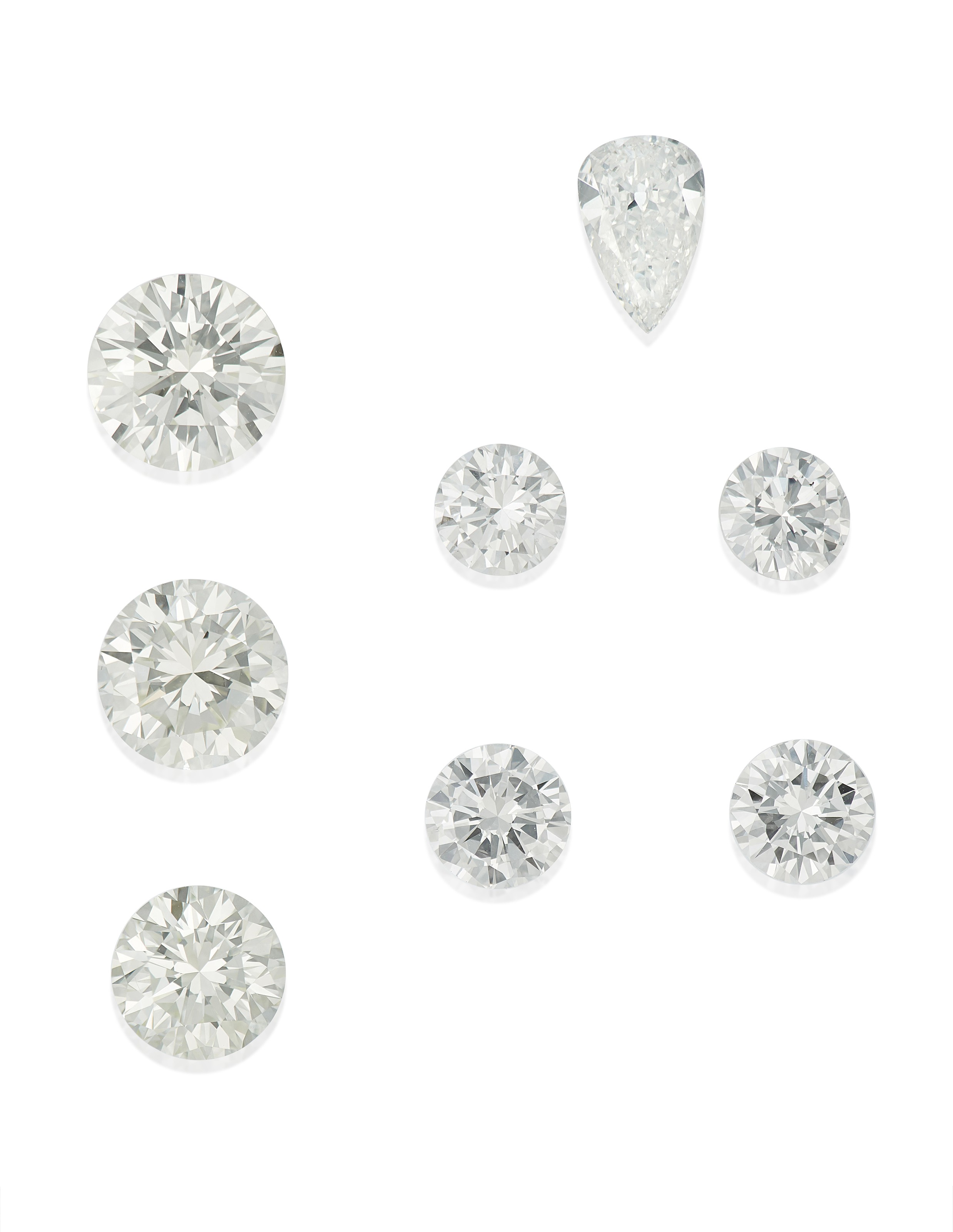 GROUP OF LOOSE DIAMONDS, Christie’s