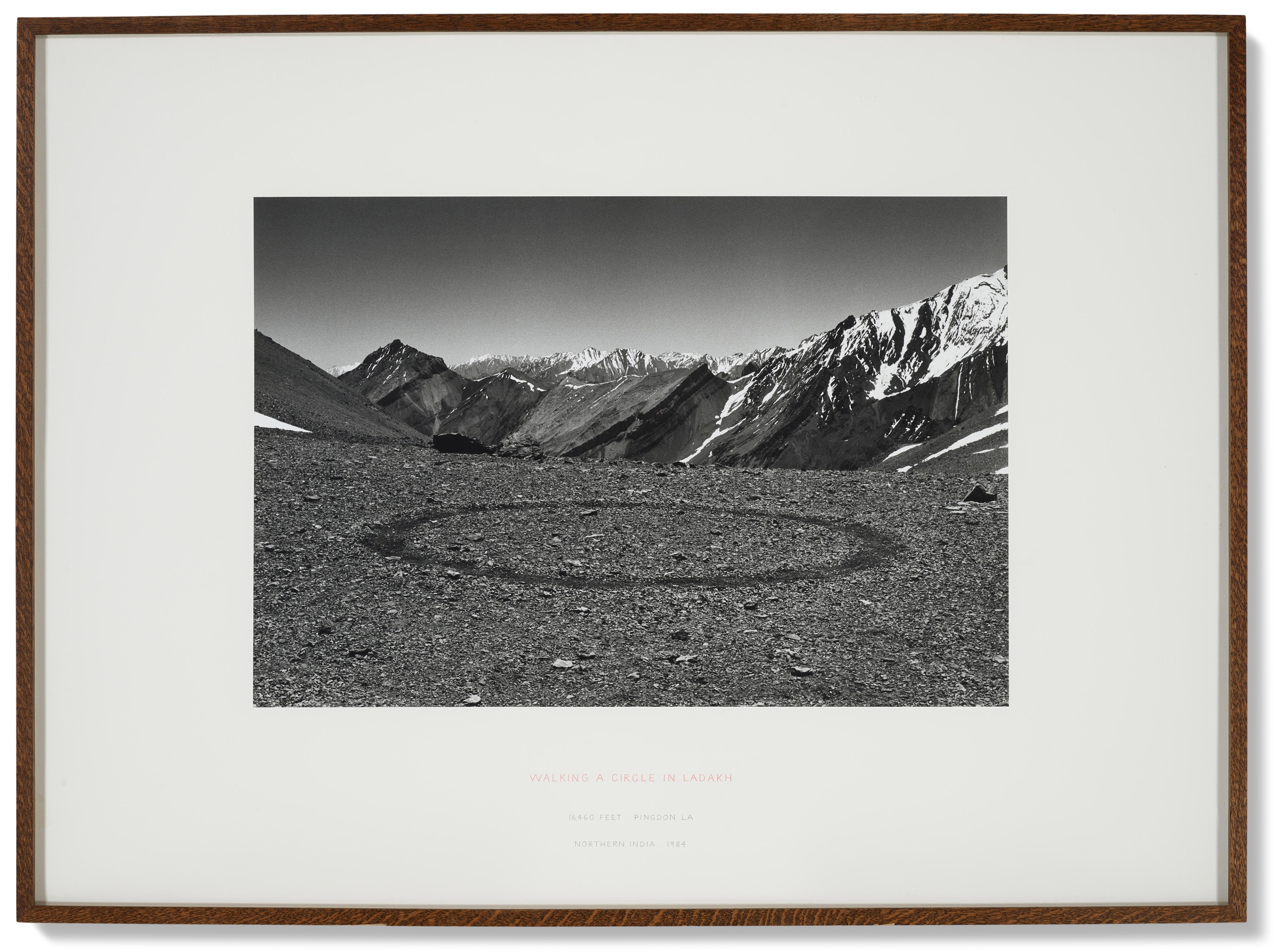 Richard Long (b. 1945), Walking a Circle in Ladakh | Christie's