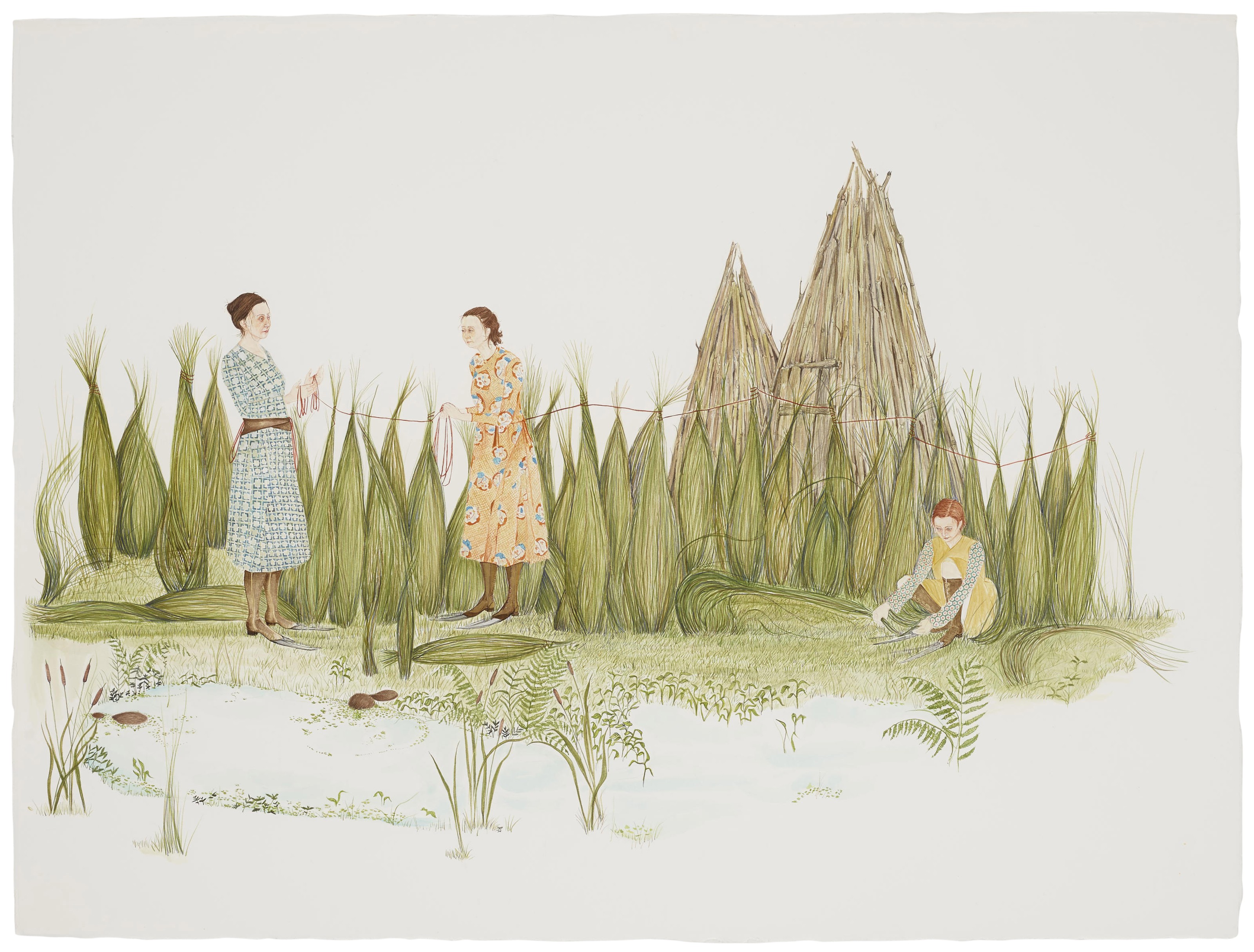 Amy Cutler (b. 1974), Garnering | Christie's