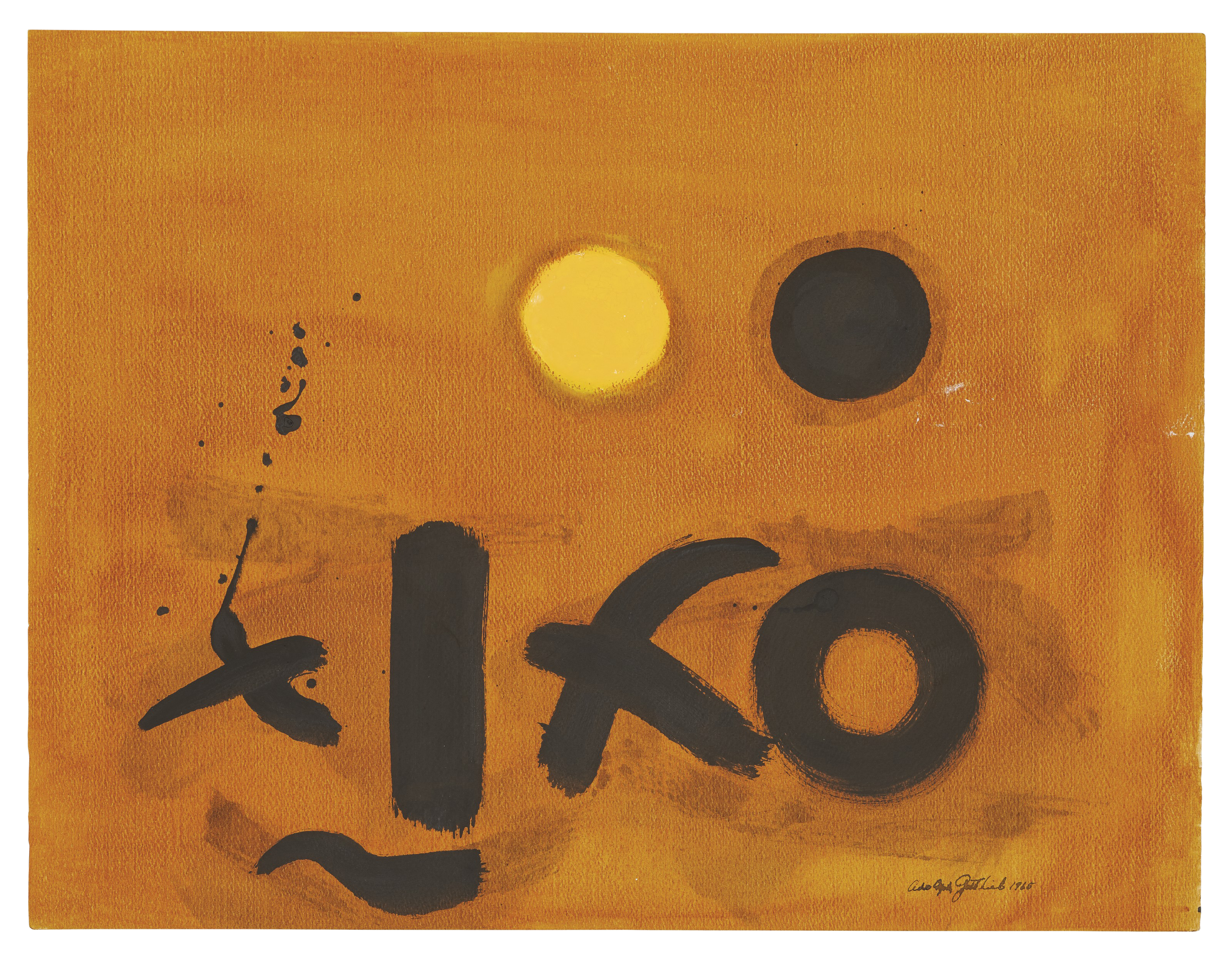 Adolph Gottlieb (1903-1974), Untitled | Christie's
