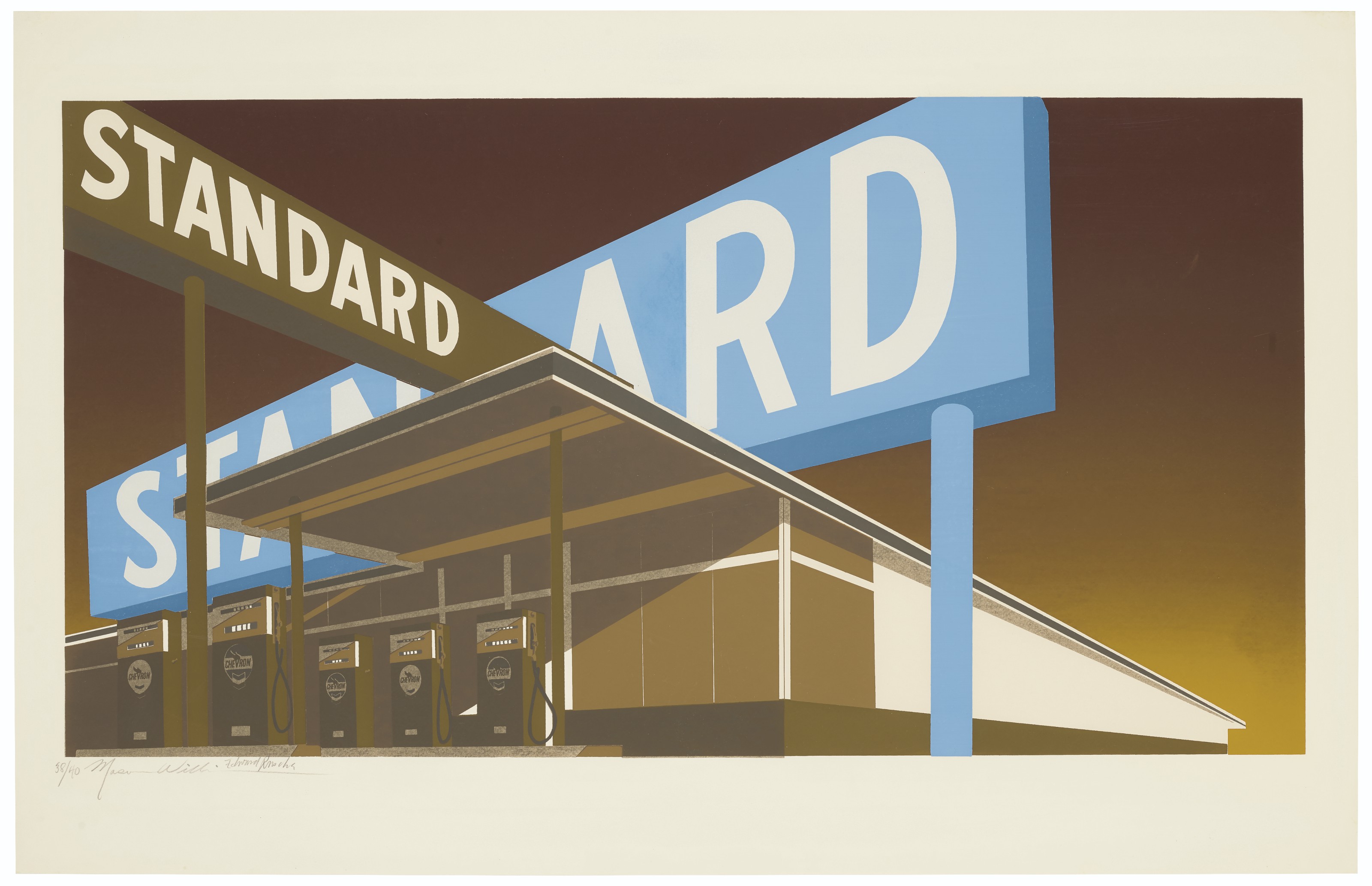 Ed Ruscha , Double Standard Christie's