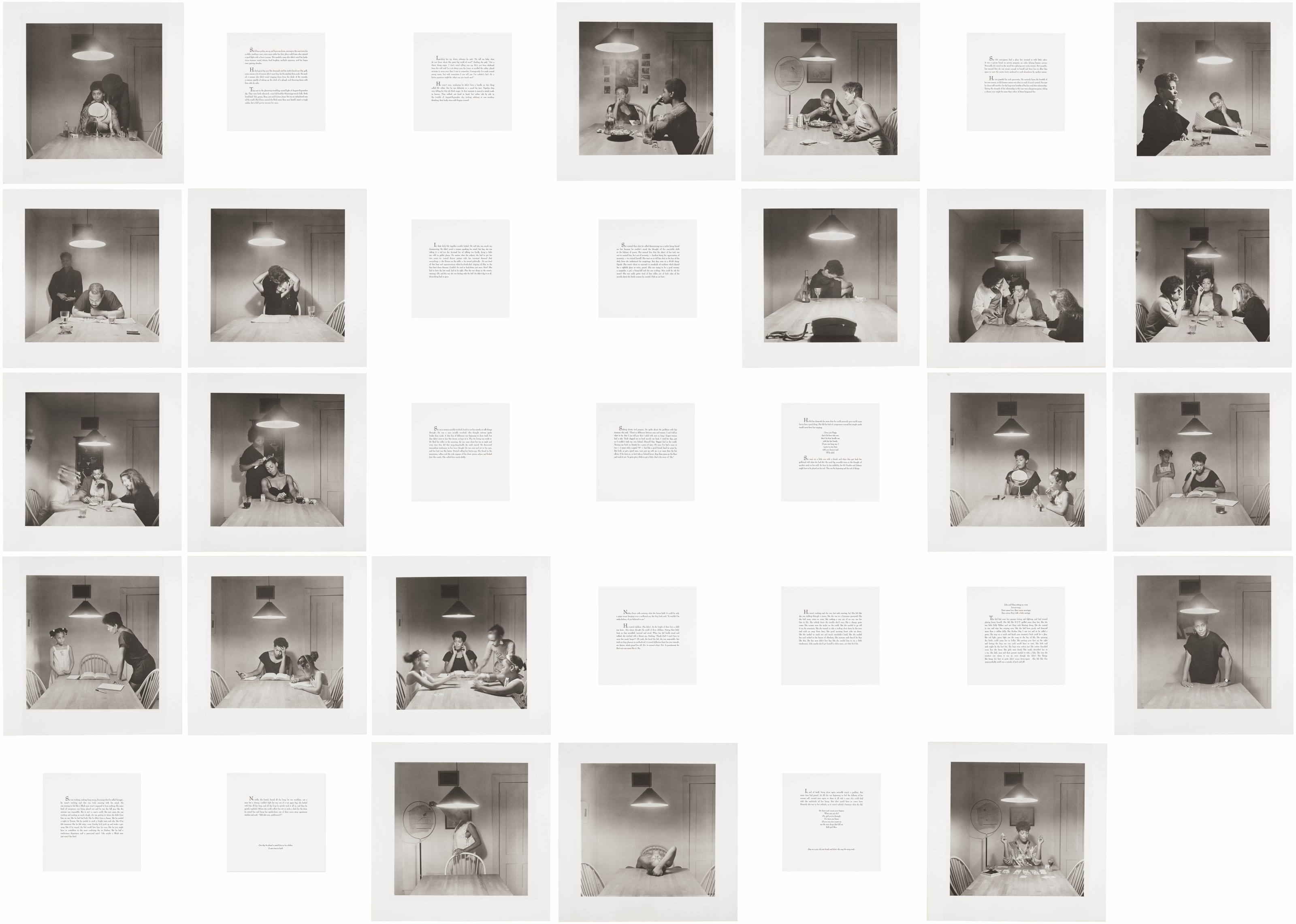 Carrie Mae Weems (b. 1953) , Kitchen Table Series | Christie's