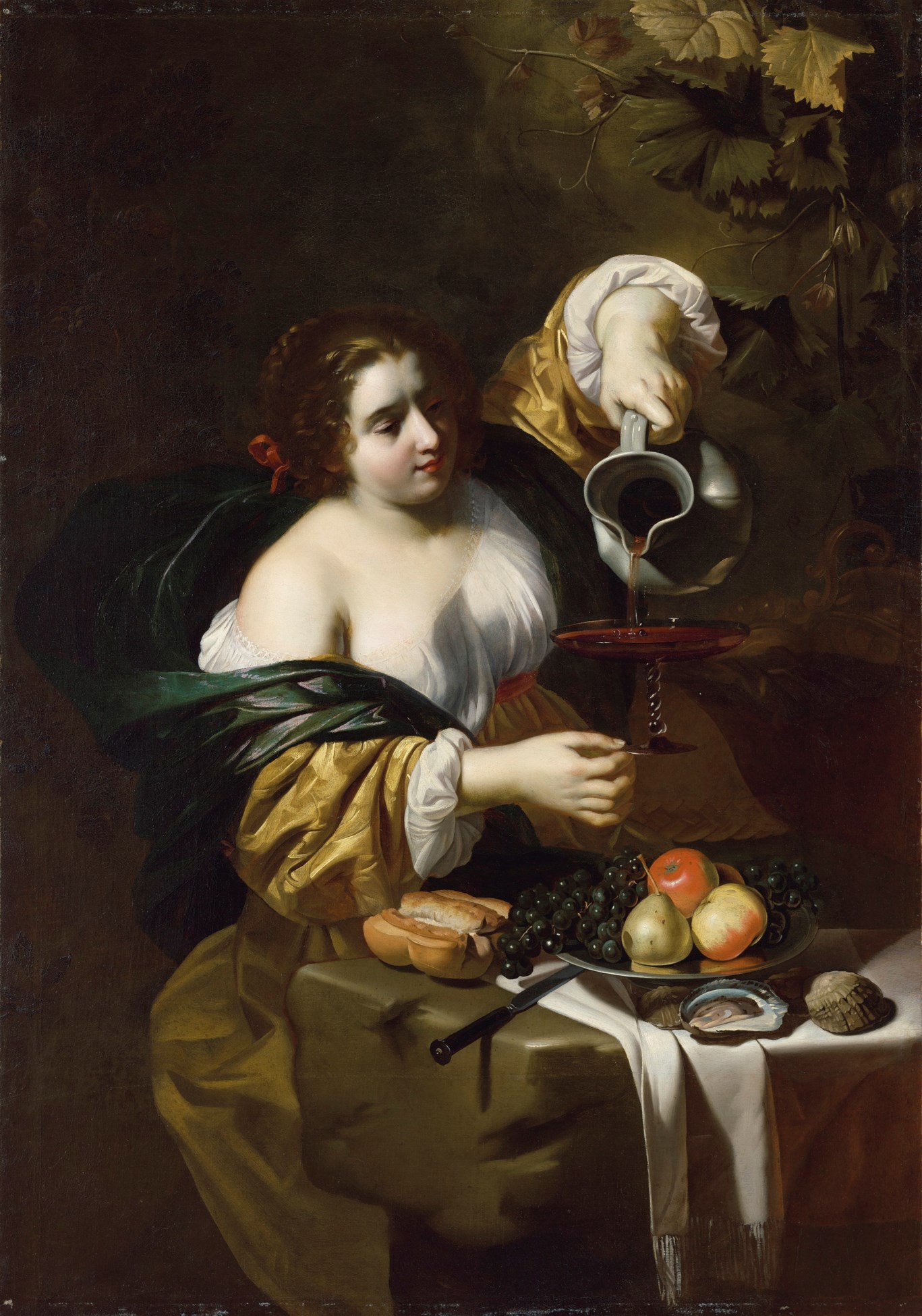 Nicolas Régnier (Maubeuge c. 15881667 Venice), An allegory of autumn