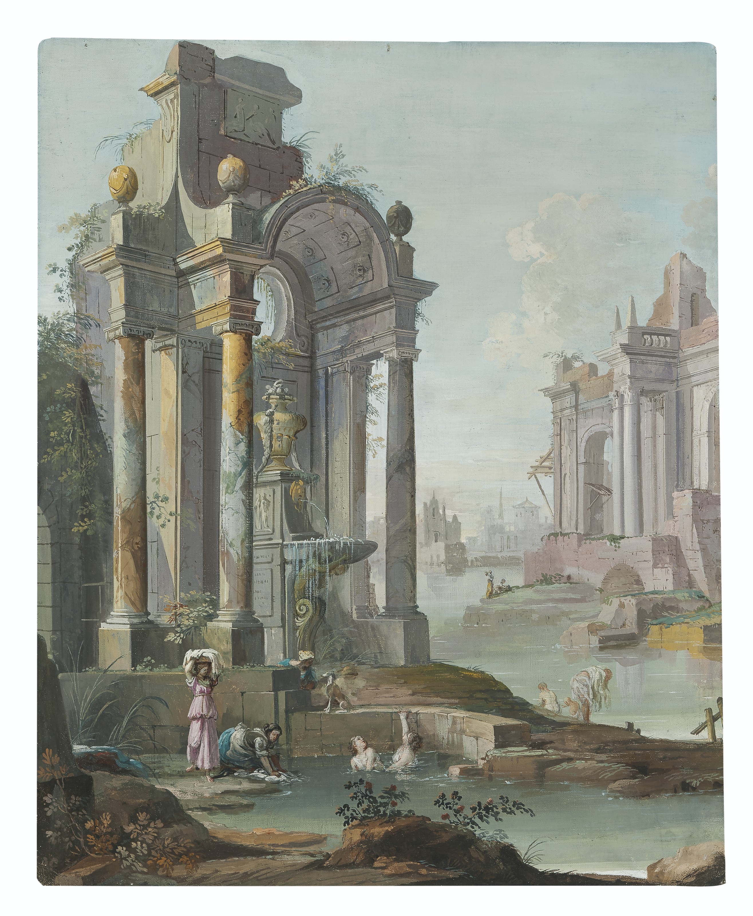 Francesco Zuccarelli, R.A. (Pitigliano 17021788 Florence) and Antonio