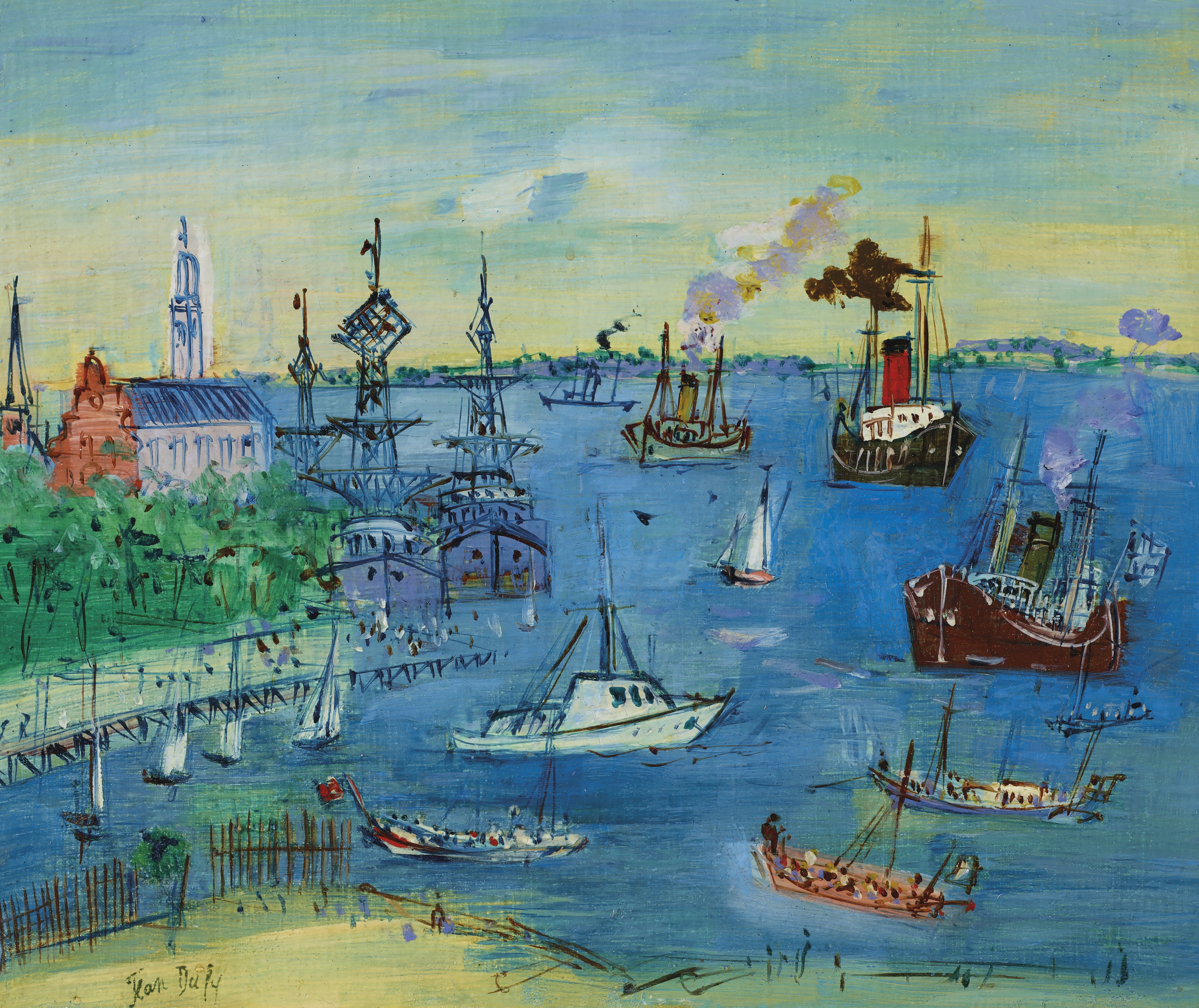 Jean-Pierre Cassigneul (b. 1935), Aude sur le lac | Christie's