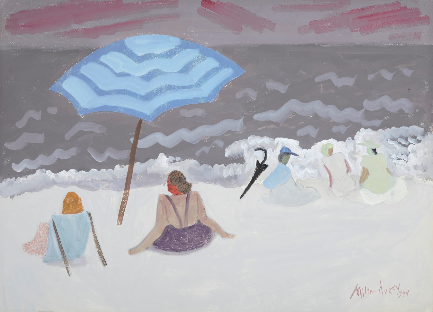Milton Avery (18851965), Dark Sea, Pale Beach Christie's