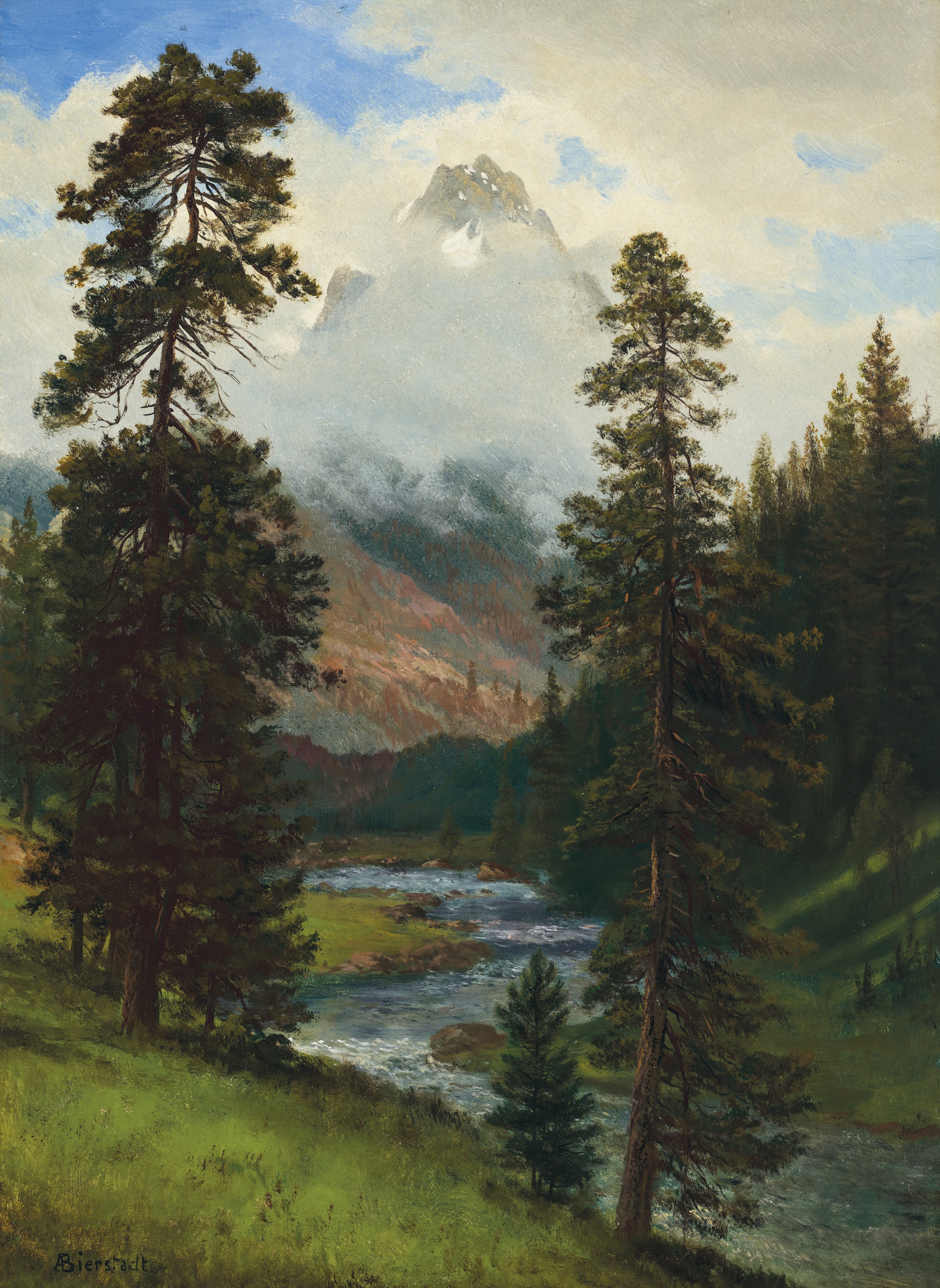 Albert Bierstadt (18301902) , Lander's Peak Christie's