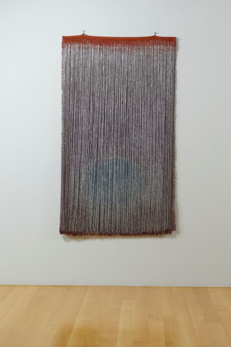 Olga de Amaral (b. 1932), Lienzo 30, 2001. 66 x 38¼  in (167.6 x 97.2  cm). Estimate $70,000-90,000. Offered in Latin American Art on 20-21 November 2019 at Christie’s in New York