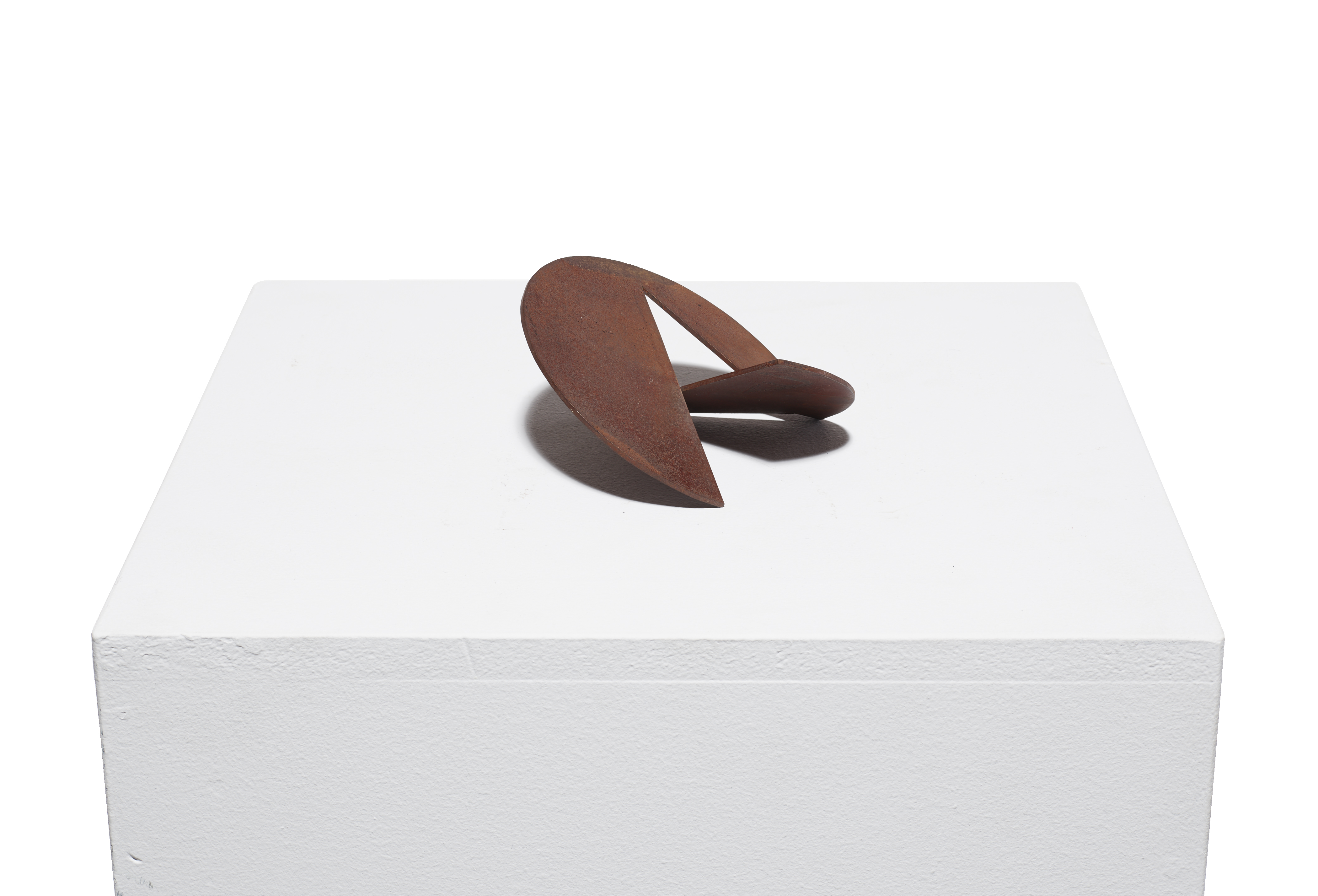 Amilcar de Castro (1920-2002), Untitled. Executed in 1990. Iron. 2&frac12; x 5⅞ x 5&frac34; in (6.4 x 14.9 x 14.6 cm). Estimate: $4,000-6,000. Offered in Latin American Art Online, 16-26 November 2019, Online