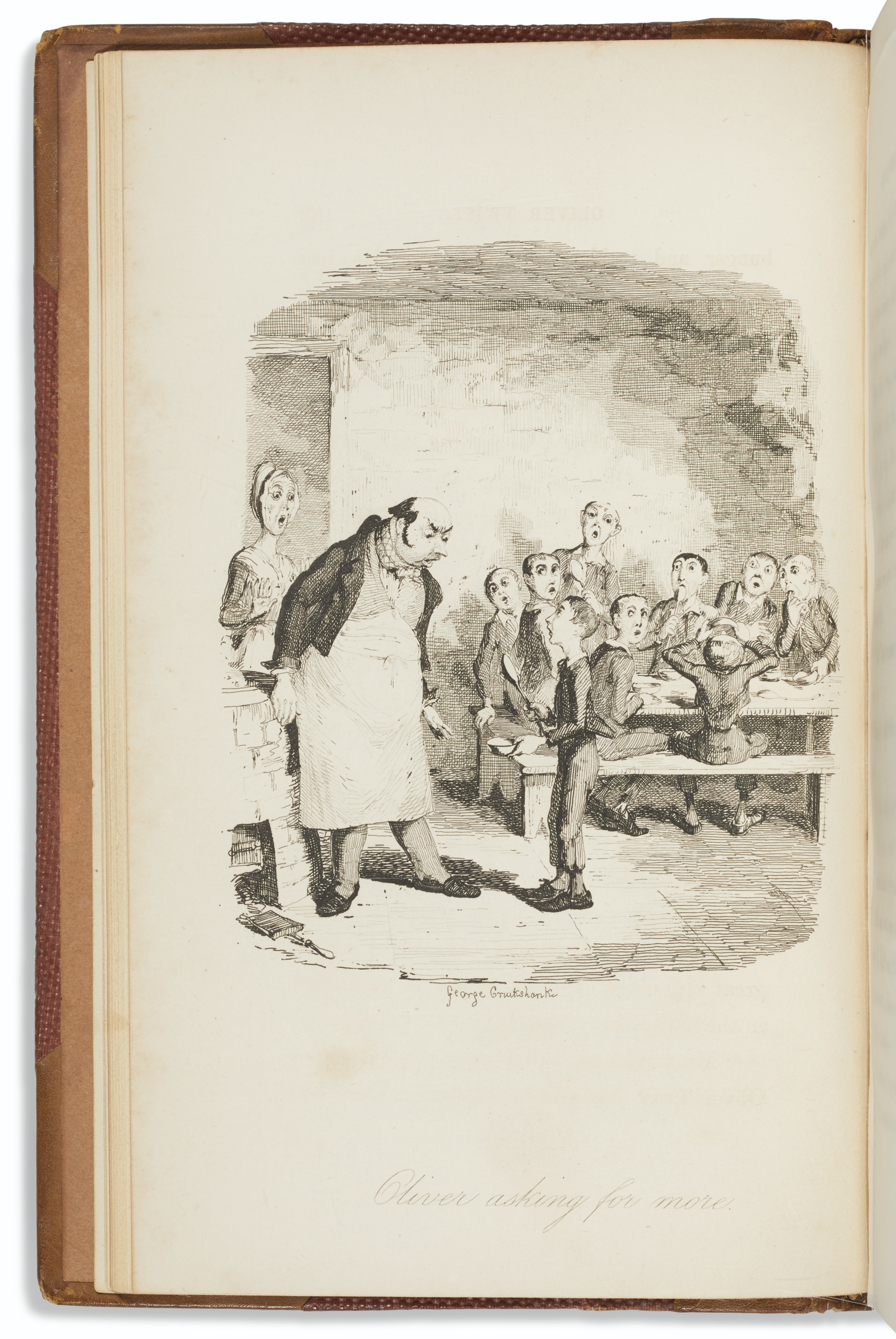 "Please, sir, may I have some more please?" , CHARLES DICKENS, 1838