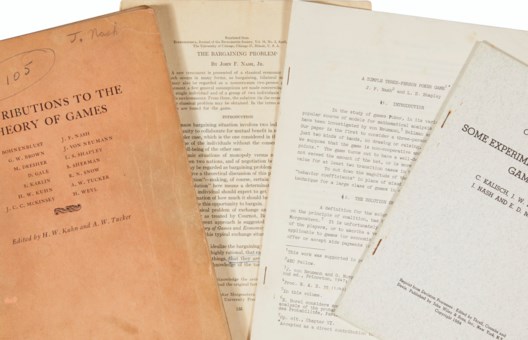 A Beautiful Mind John Nash And The Nobel Prize Christie S