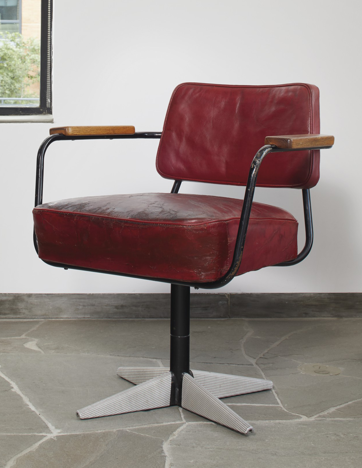 jean prouvÉ 19011984  'direction' swivel chair model no