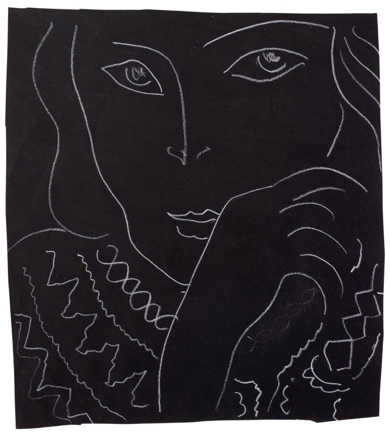 matisse drawing with sticks