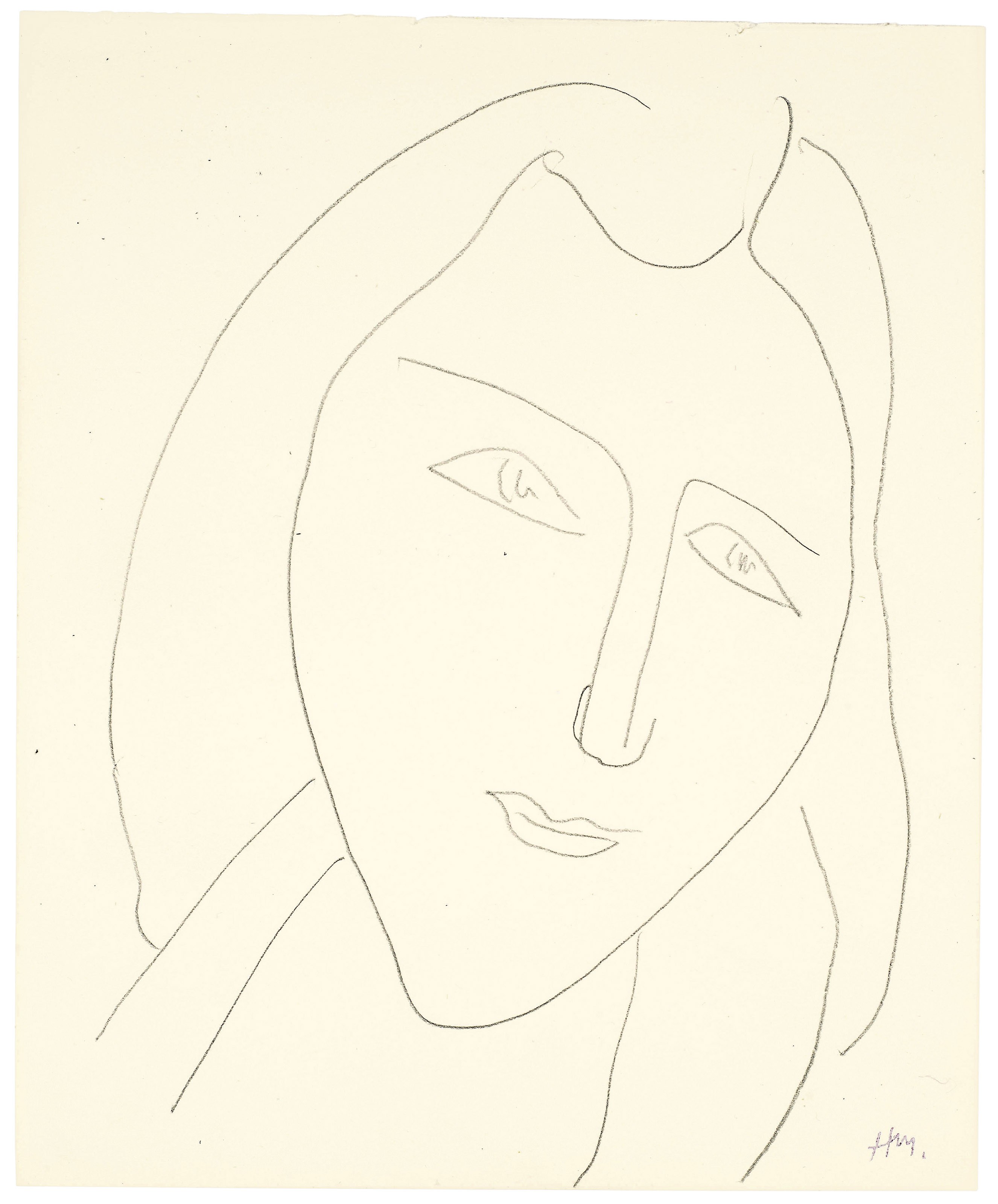 Henri Matisse (1869-1954), Tête de femme | Christie's