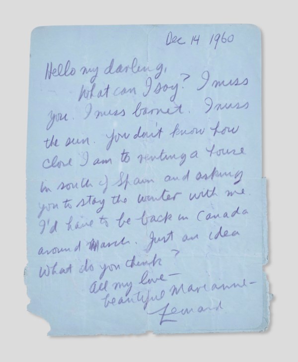 Letter To Someone You Love And Miss from www.christies.com