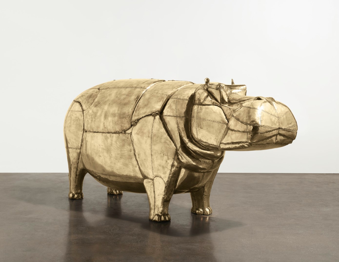 FRANÇOISXAVIER LALANNE (19272008), Unique 'Hippopotame I' Bathtub