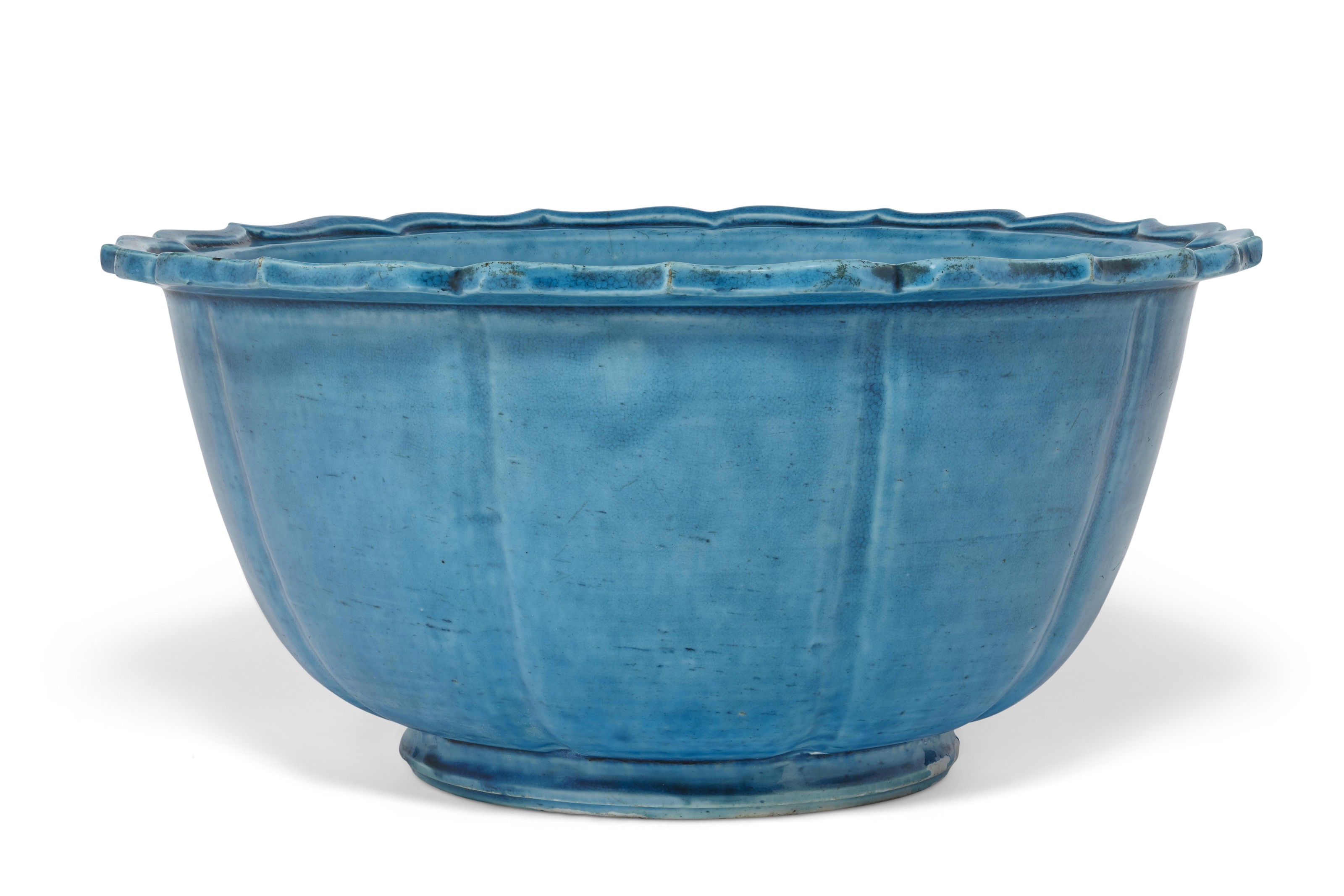 清康熙青花山水人物图凤尾尊, KANGXI PERIOD (1662-1722) | Christie's