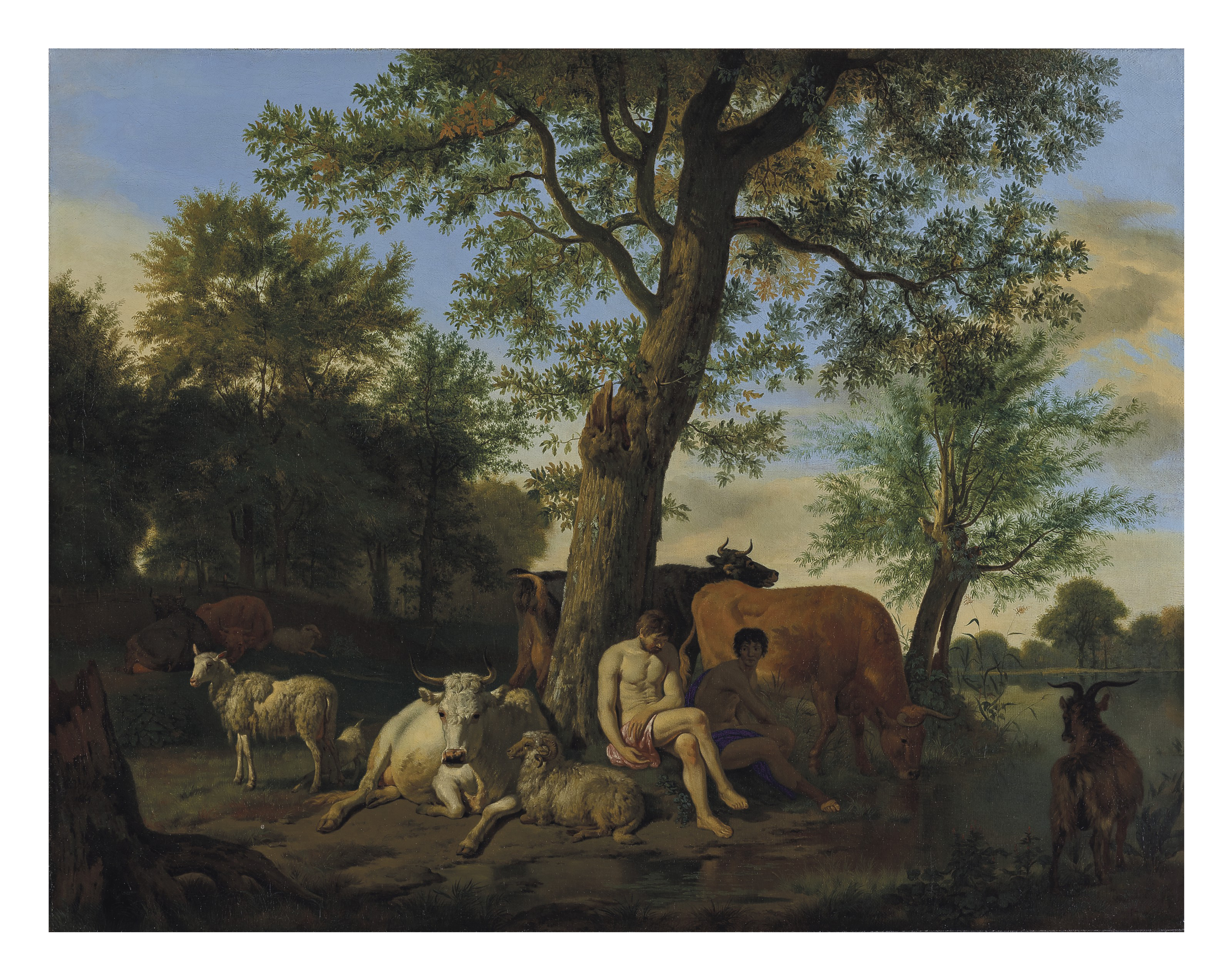 Adriaen van de Velde (Amsterdam 1636-1672) , A landscape