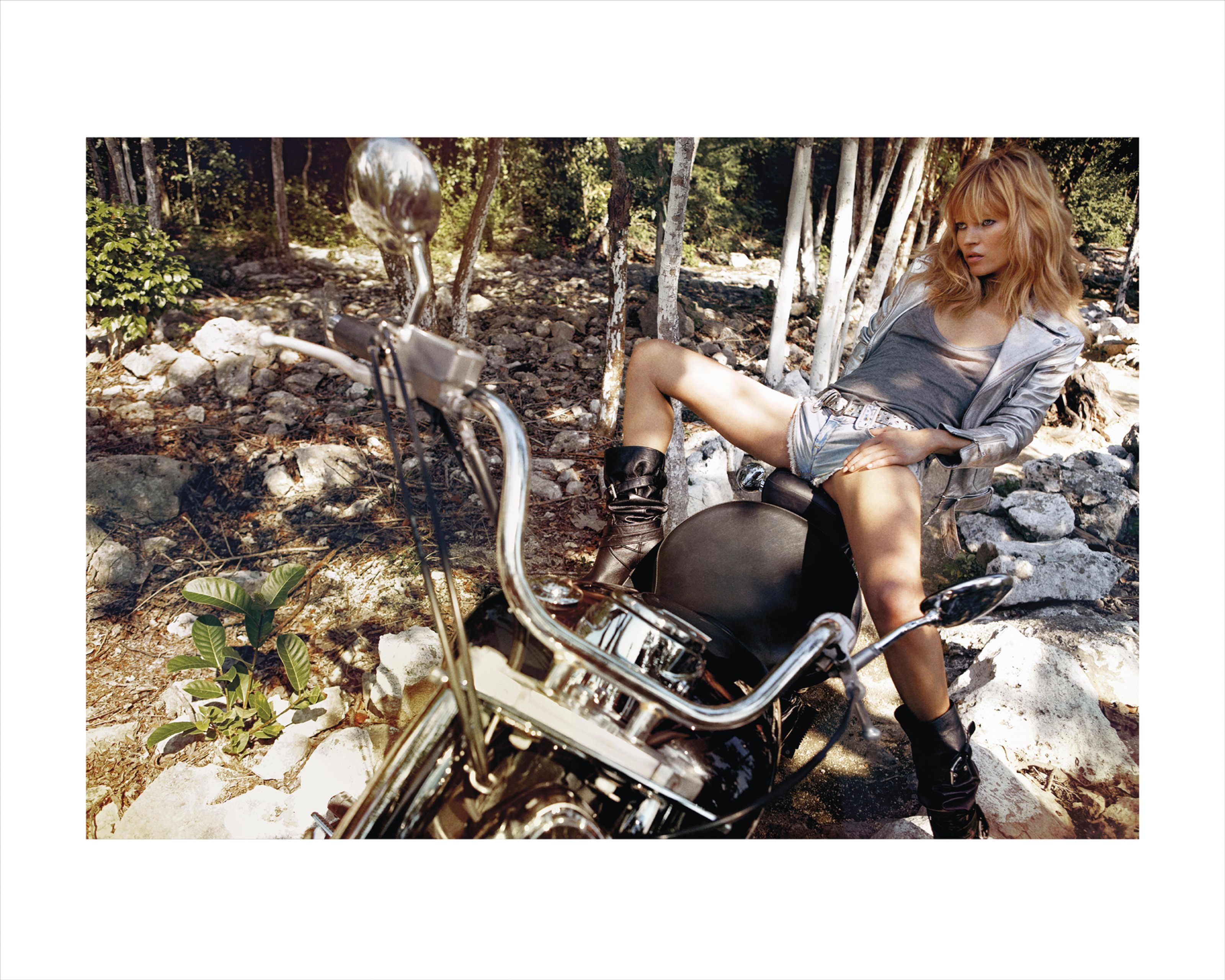 Inez van Lamsweerde (b. 1963) &amp; Vinoodh Matadin (b. 1961), Kate Moss, for Paris Vogue, April 2008. Archival pigment print, printed 2010. Sheet: 24 x 30 in (60.9 x 76.2 cm). Estimate: $6,000-8,000. Offered in 
Fashion Photo, 2-11 December 2019, Online