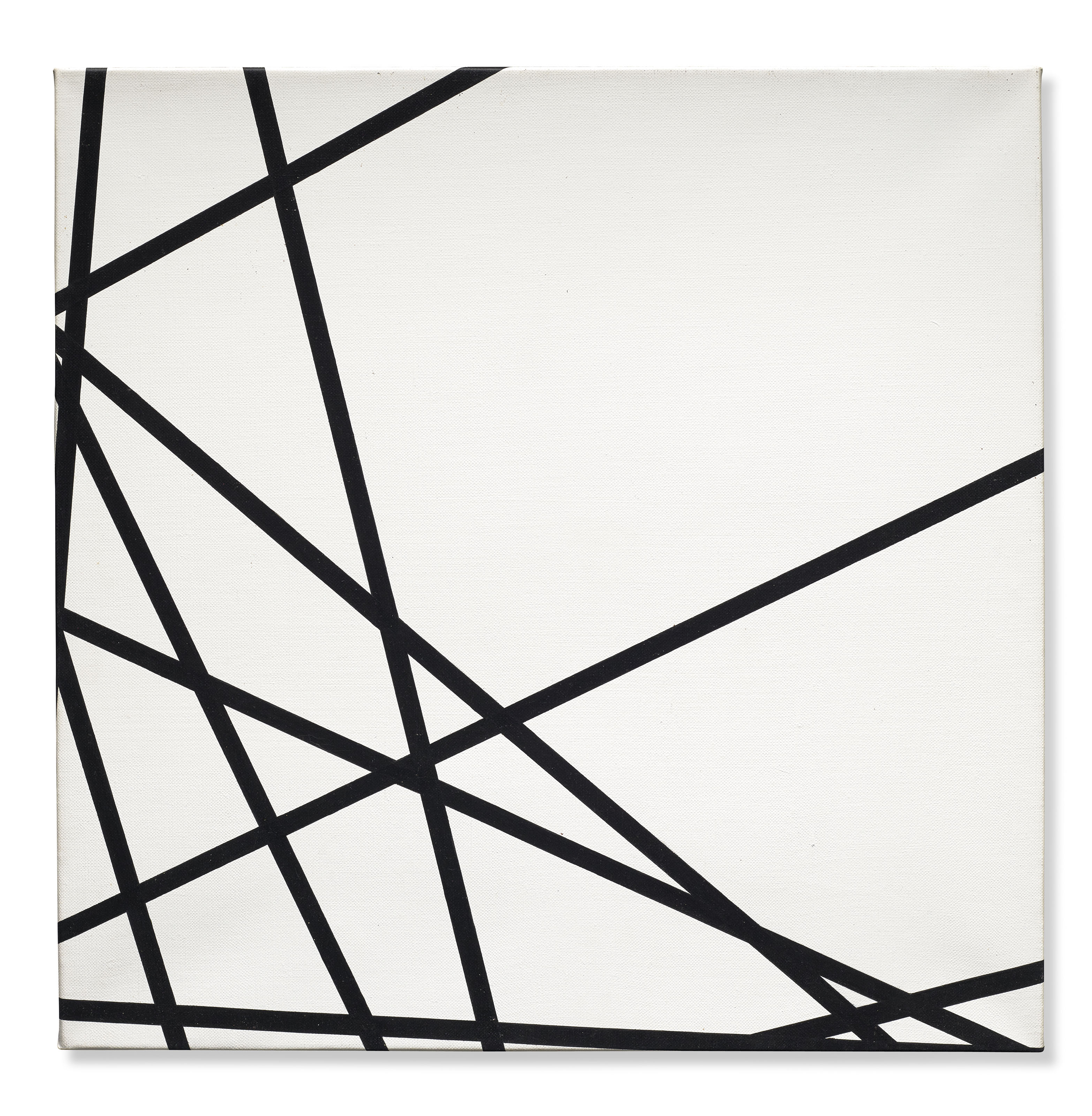 François Morellet (1926-2016) , 10 lignes au hasard ...