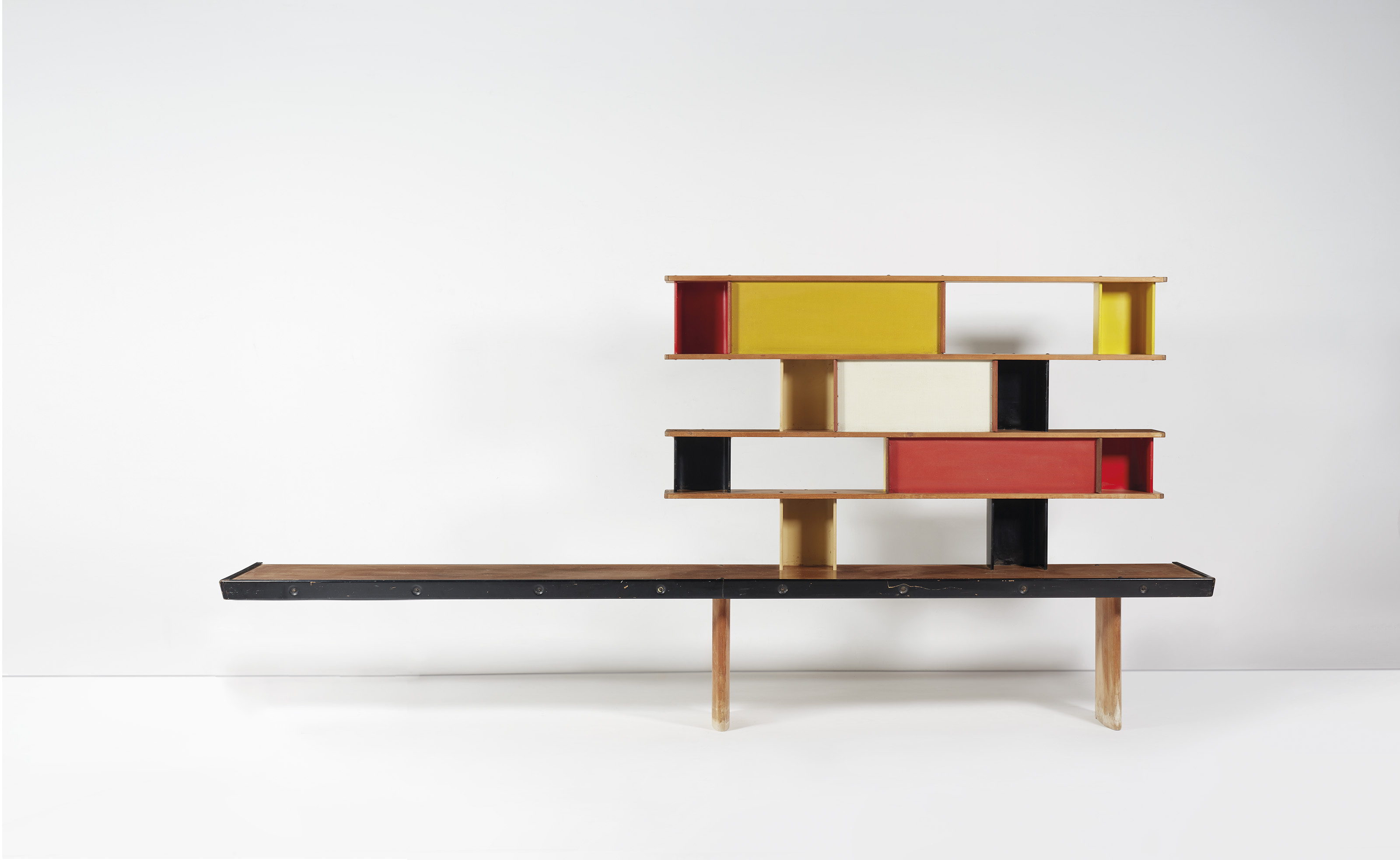 Charlotte Perriand 1903 1999 Bibliotheque Tunisie Le Modele Cree En 1952 Et Realise Dans Les Ateliers Jean Prouve 1950s Furniture Lighting Christie S