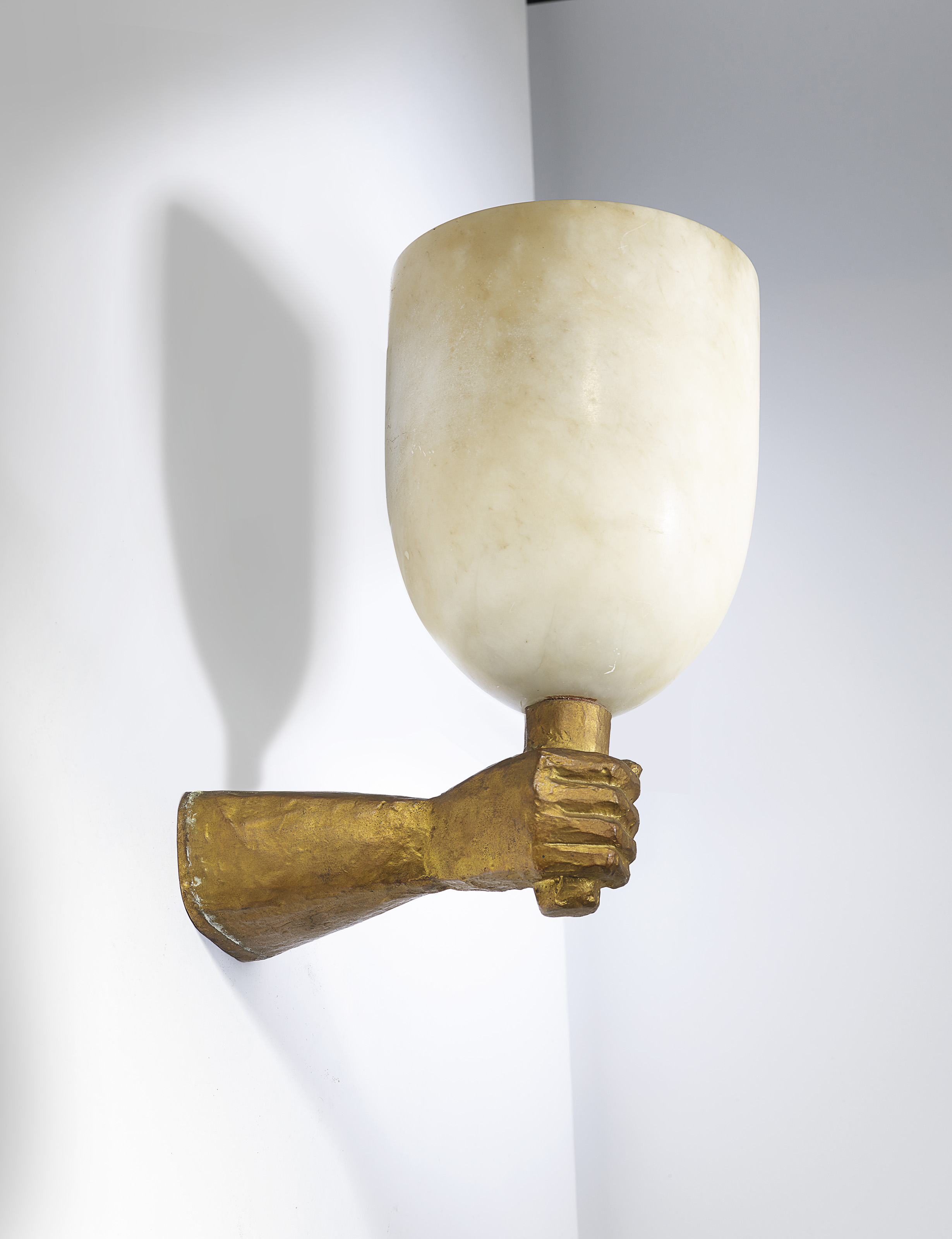 Alberto Giacometti (1901-1966), Le Poing,&nbsp;model circa 1935, version circa 1939. Bronze, 26 x 21.5 x 14.5 cm / 10 &frac14; x 8 &frac12; x 5 &frac34; in. Sold for €187,500 on 19 November 2019 at Christie&rsquo;s in Paris