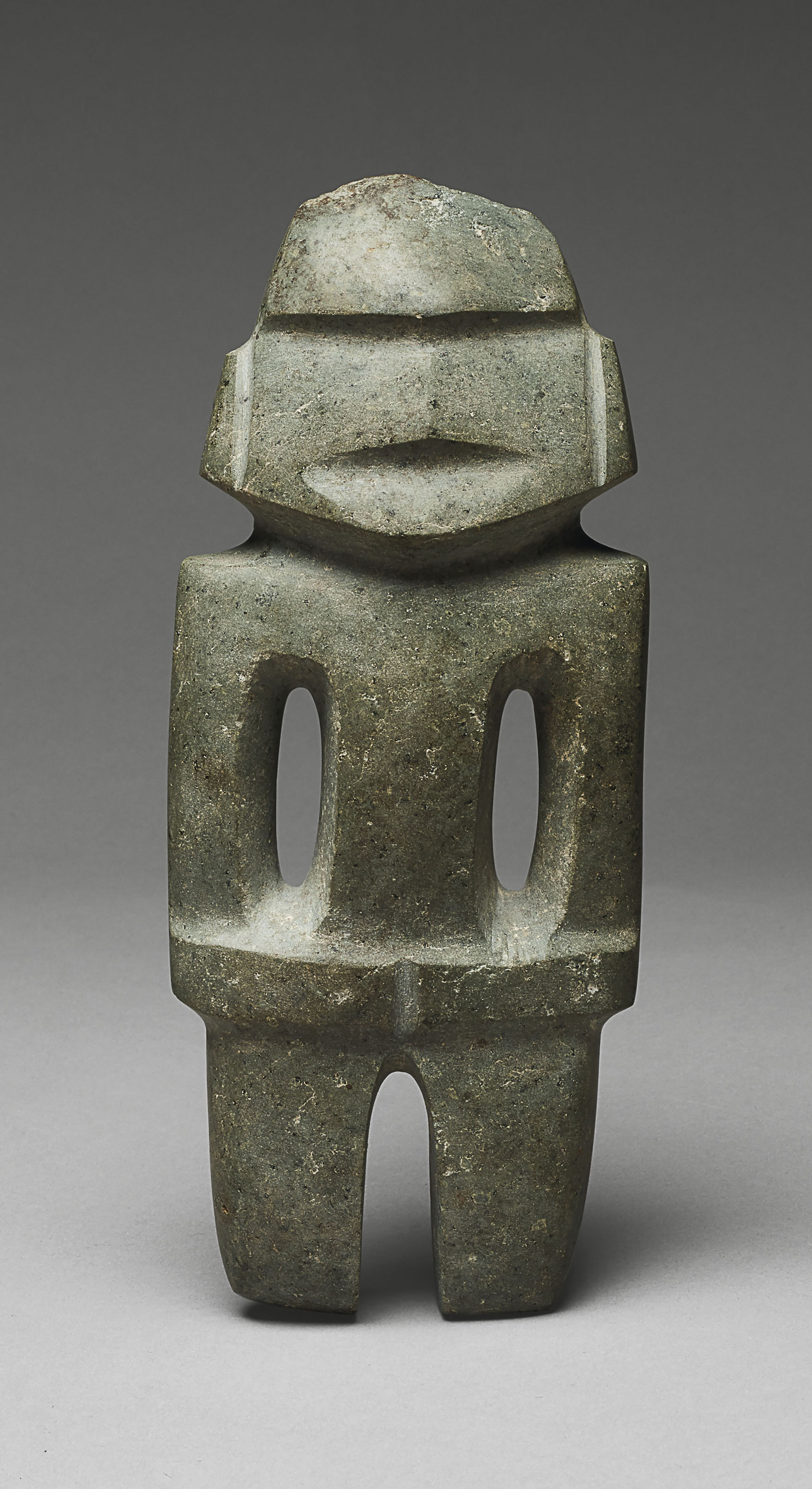 Standing Mezcala figure, Type M14, Pre-Classic, circa 300-100 BC. Height: 9&frac12; in (24.4 cm). Sold for &euro;55,000 on 9 April 2019 at Christie&rsquo;s in Paris