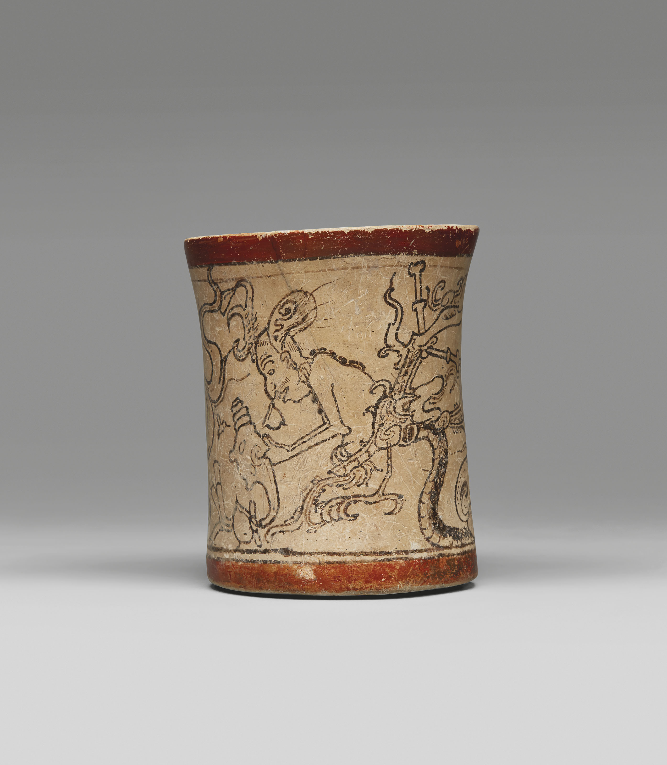 Vase Codex Maya Classique Final Env 550 950 Ap J C