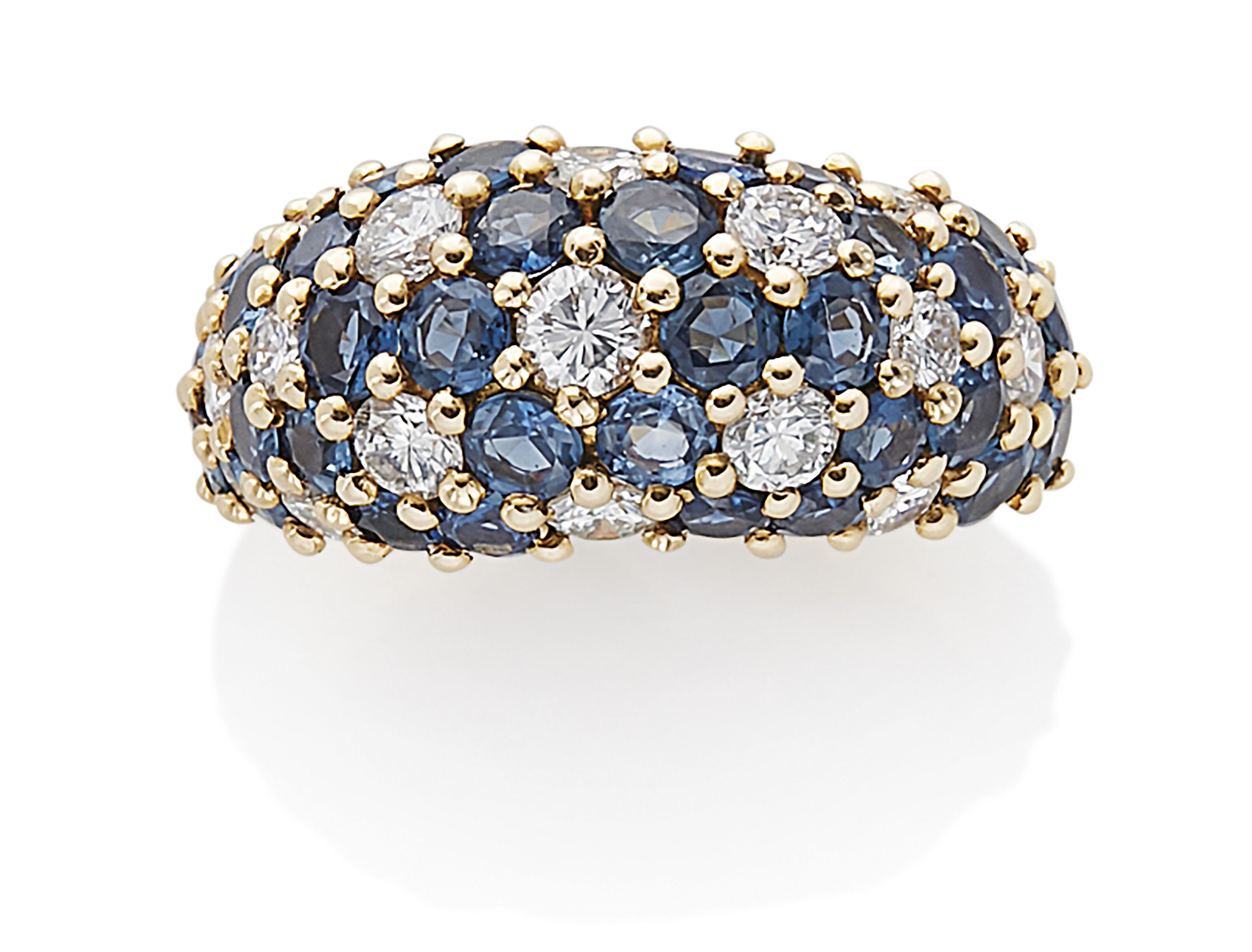 Bague Saphirs Et Diamants Van Cleef Arpels Jewelry Diamond