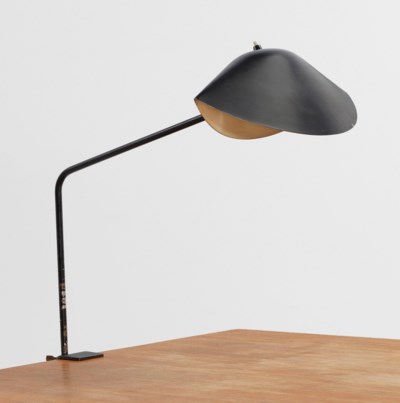 SERGE MOUILLE (1922-1988) , LAMPE DE BUREAU 'AGRAFÉE ...