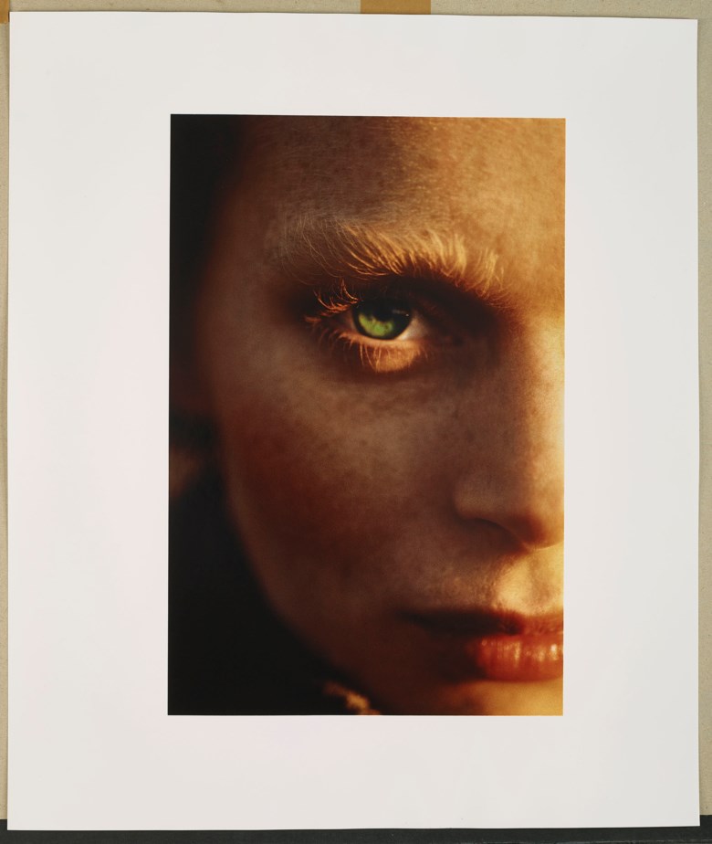 Hans Feurer (b. 1939), Golden Eye, 1986; Camera Work Portfolio, 1969-1986. Each sheet 57.5 x 48.5  cm (22⅝ x 19⅛  in). Estimate €12,000-18,000. Offered in Icons of Glamor & Style The Constantiner Collection on June 19 2019 at Christie’s in Paris
