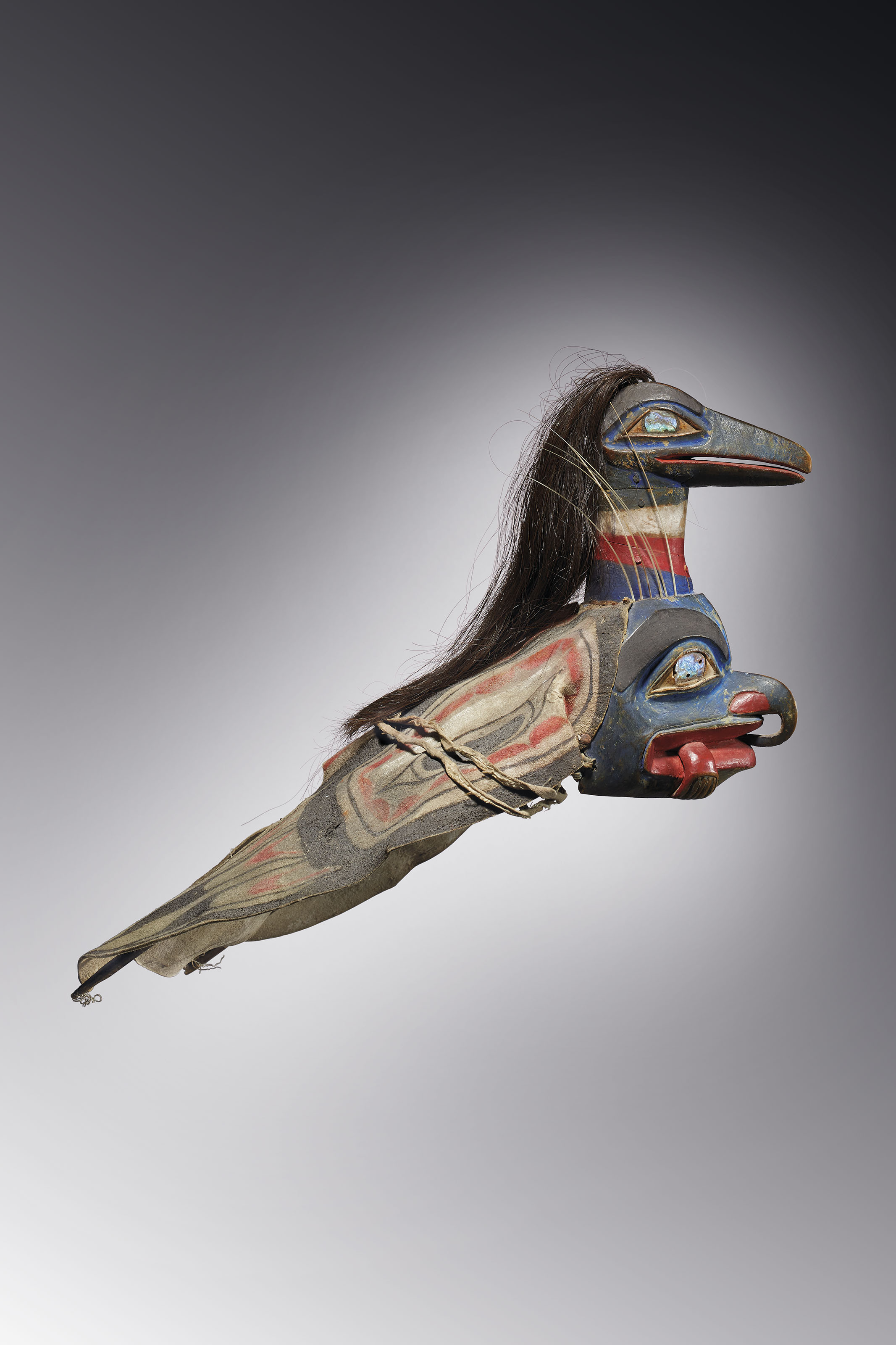 Cimier Tlingit A Tlingit Headdress Colombie Britannique