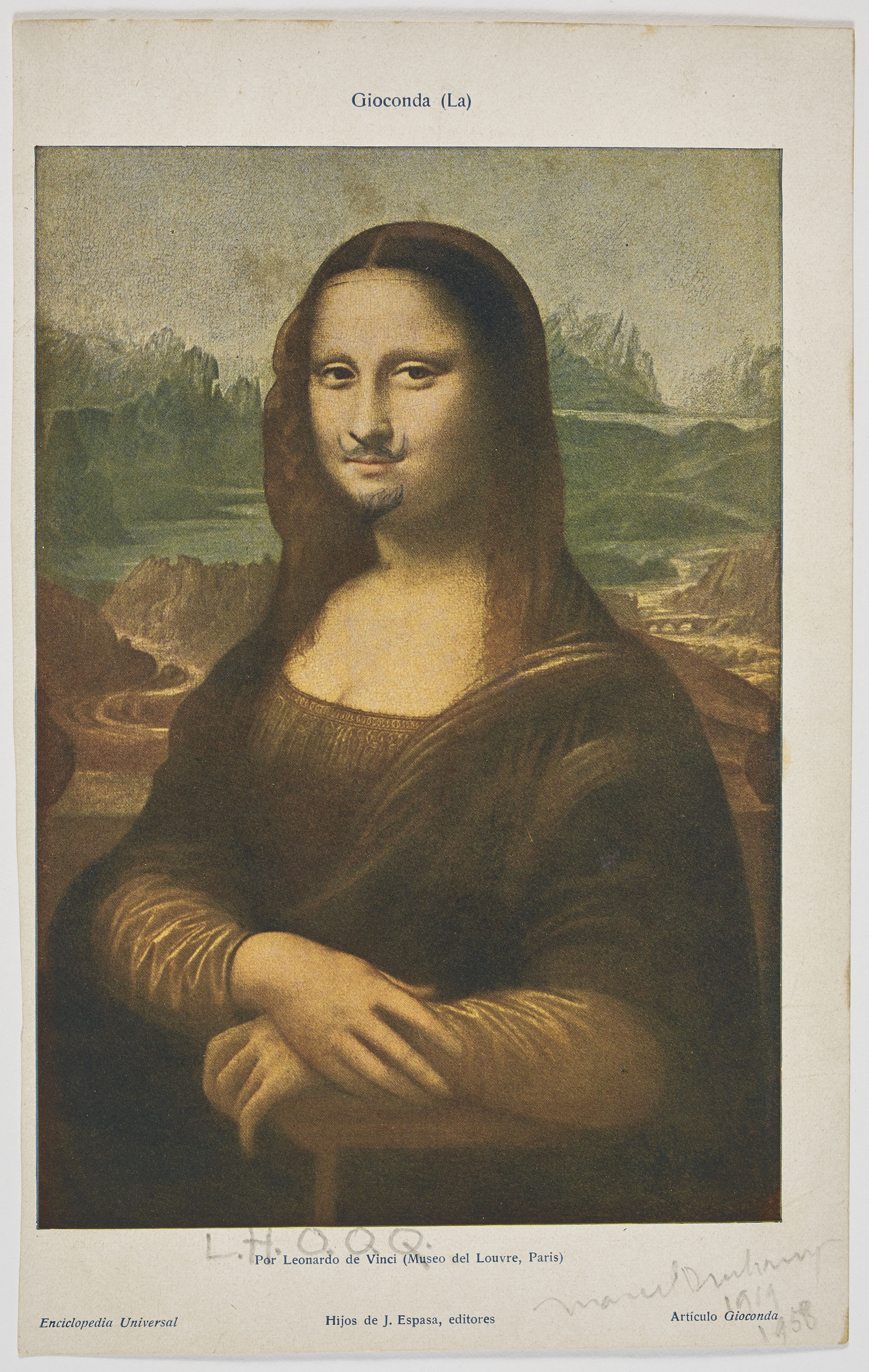 Marcel Duchamp (18871968) , L.H.O.O.Q. Christie's