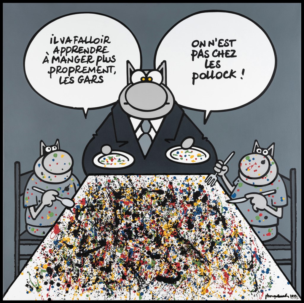Philippe Geluck Original Art For Sale Comicarttracker