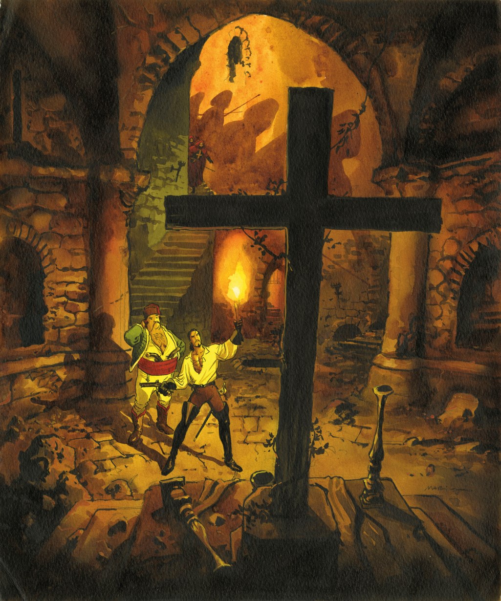 Enrico Marini Original Art For Sale ComicArtTracker