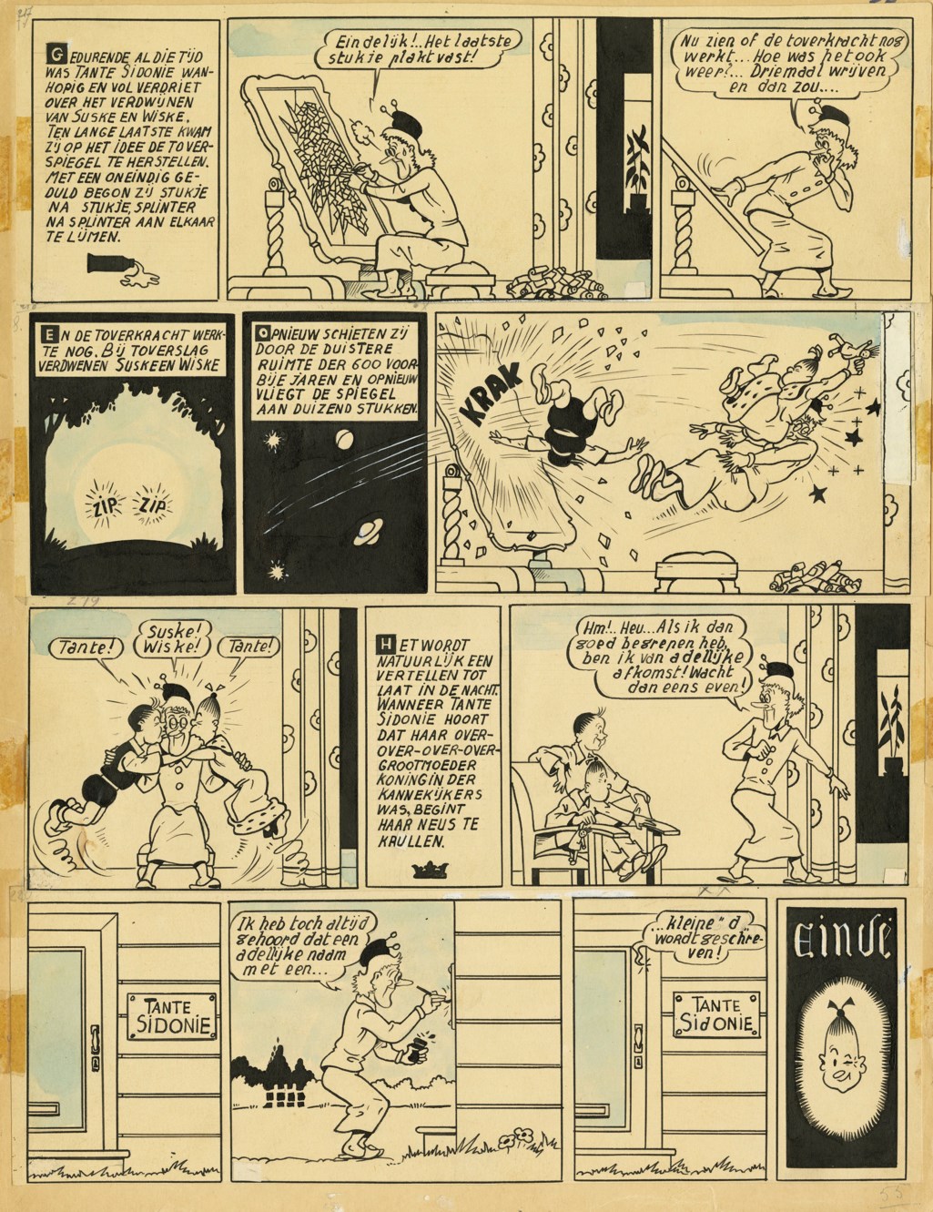 Willy Vandersteen Original Art For Sale Comicarttracker