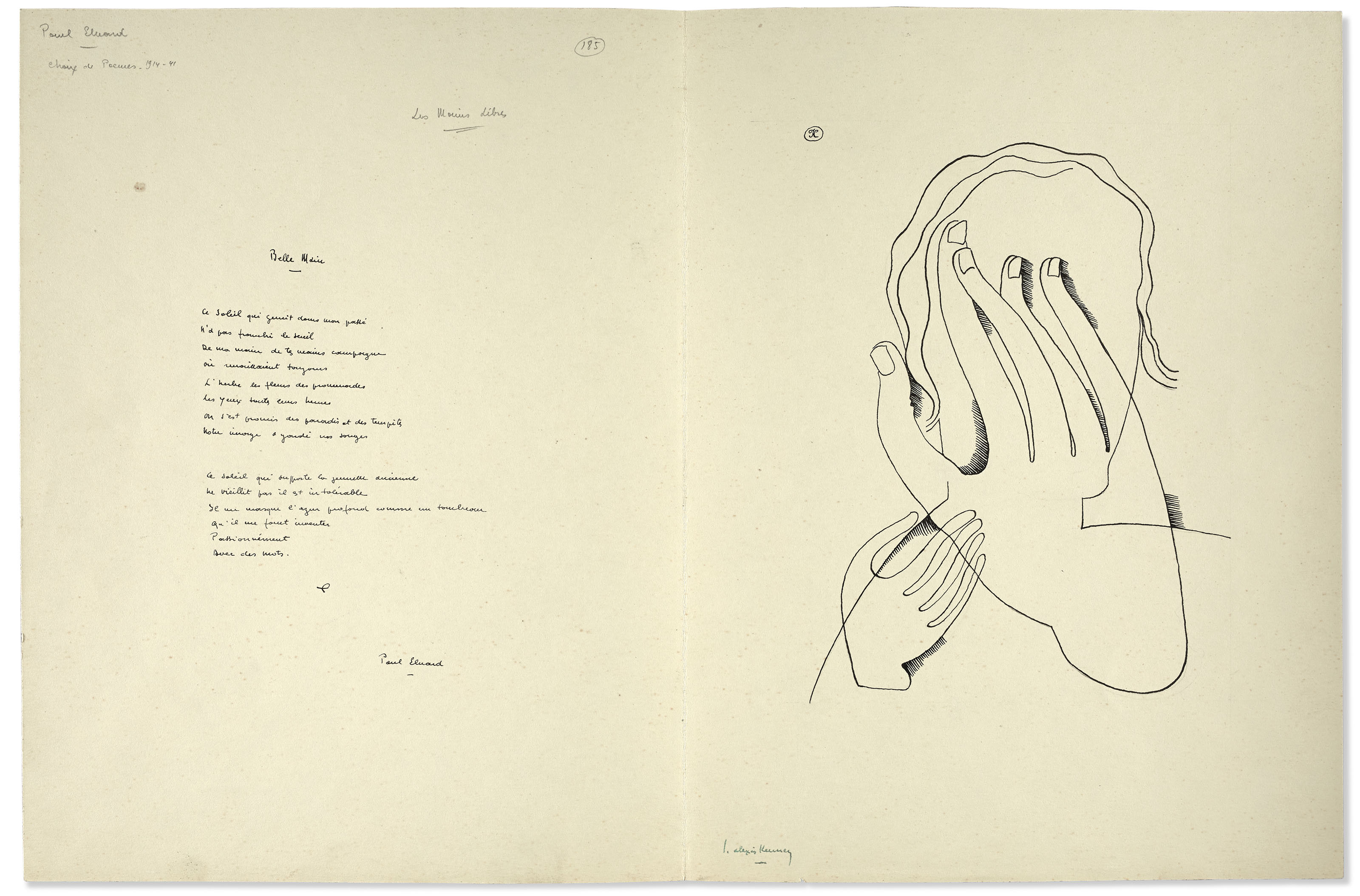 ÉLUARD, Paul et MAN RAY