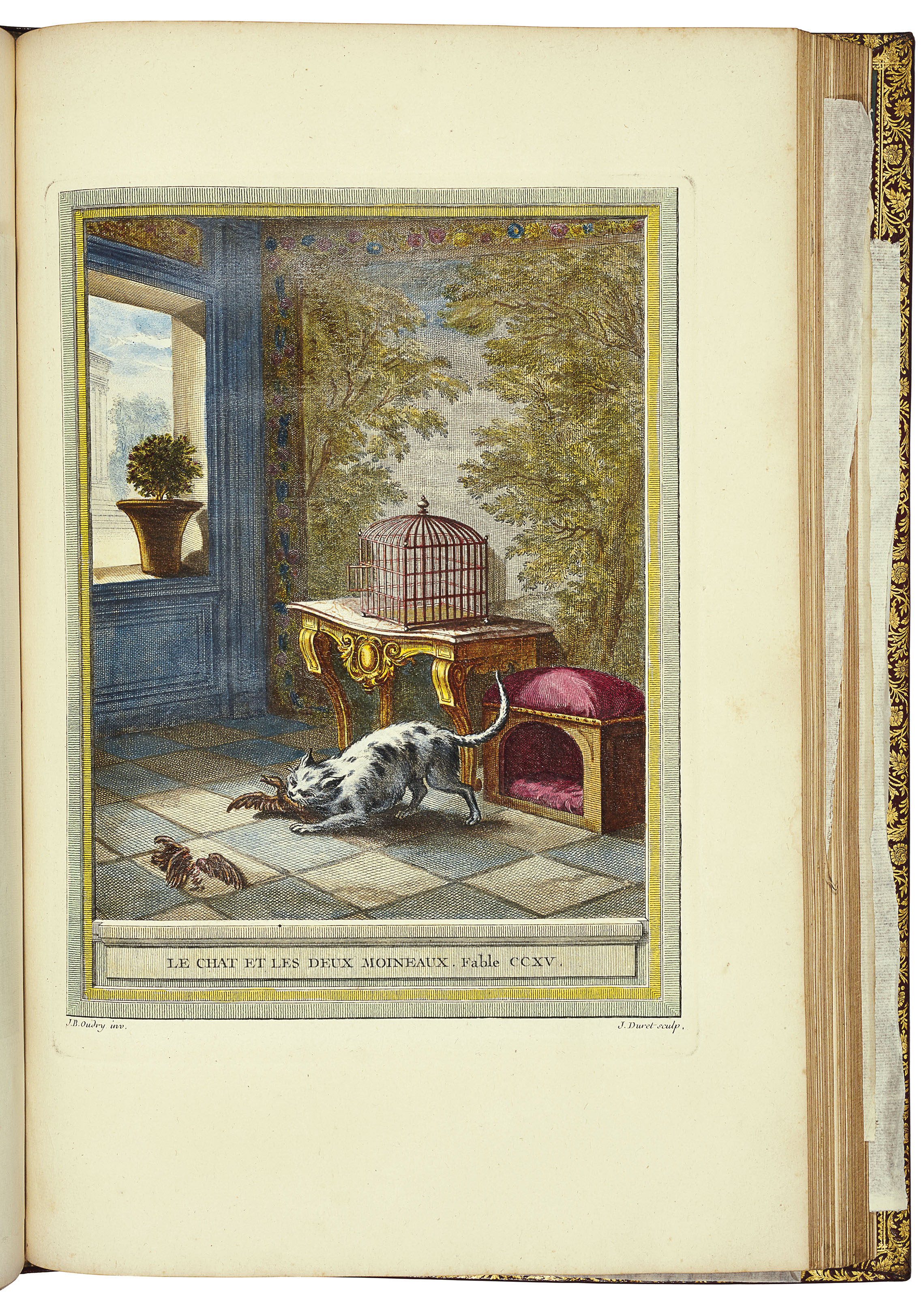 La Fontaine Jean De 1621 1695 Fables Choisies Mises En Vers Paris Desaint Saillant 1755 1759