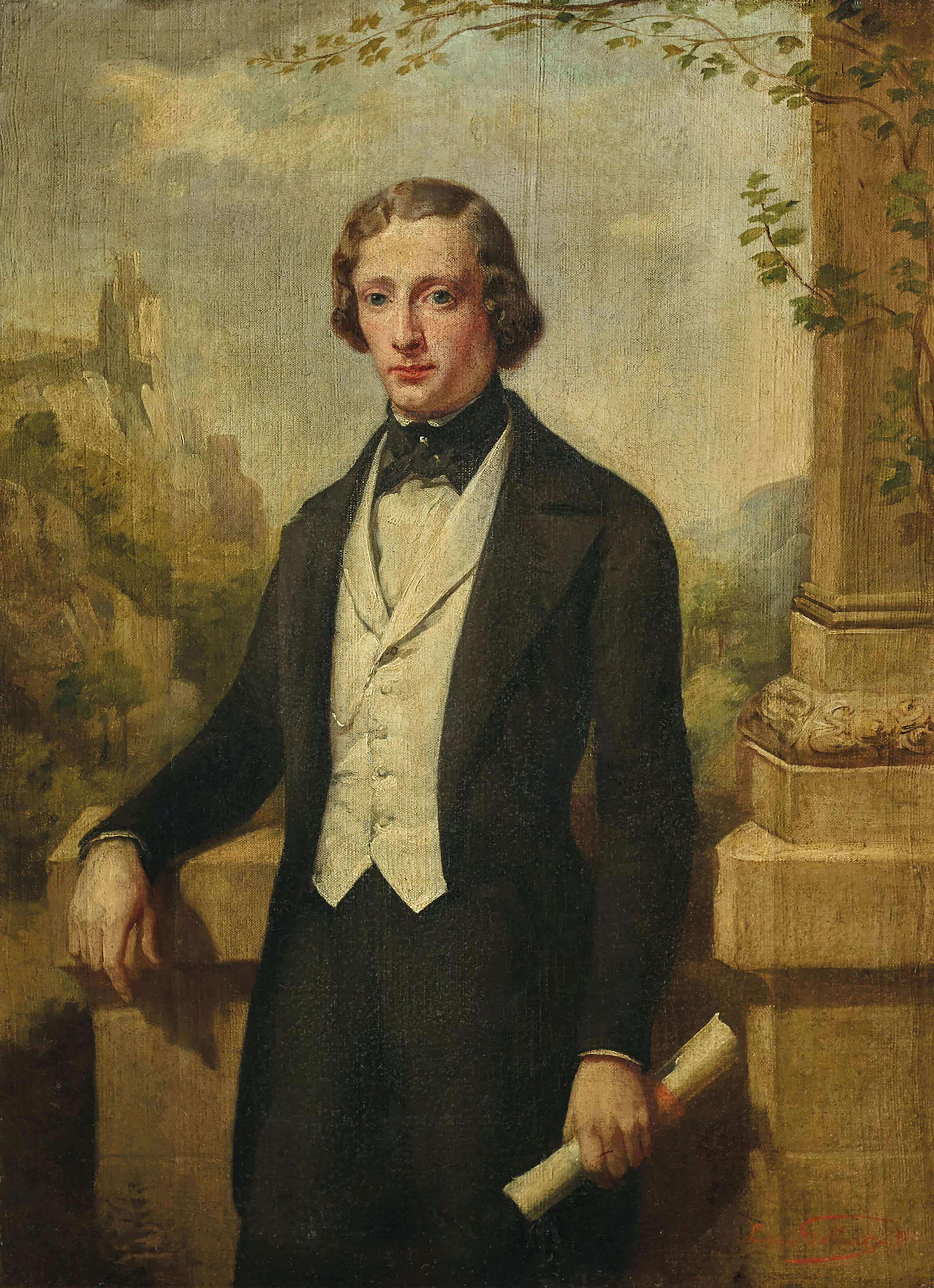 [CHOPIN, Frédéric (1810-1849] - Louis Gallait (Tournai 1810-1887 ...