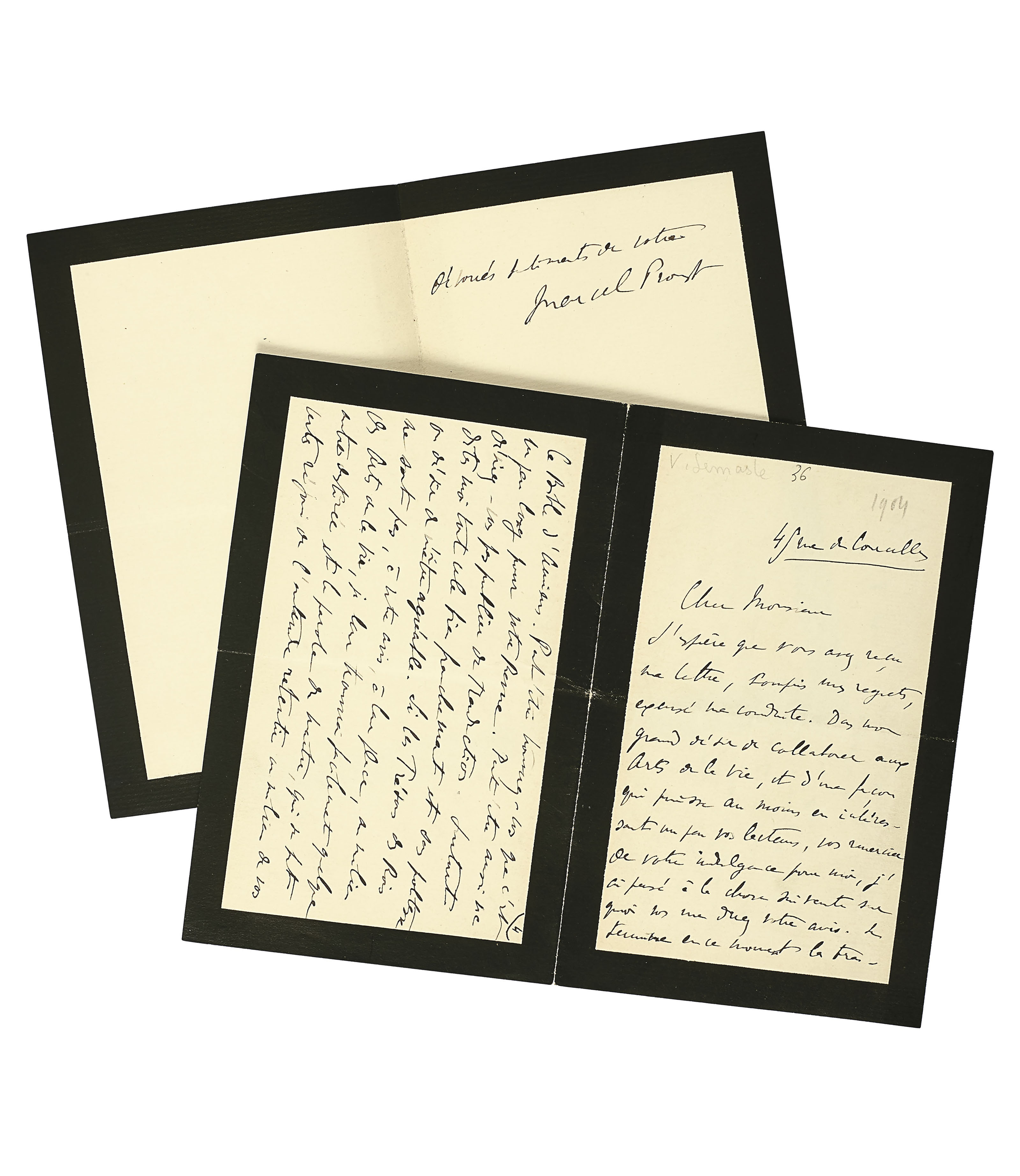 POULENC, Francis (1899-1963). Lettres autographes signées à ...