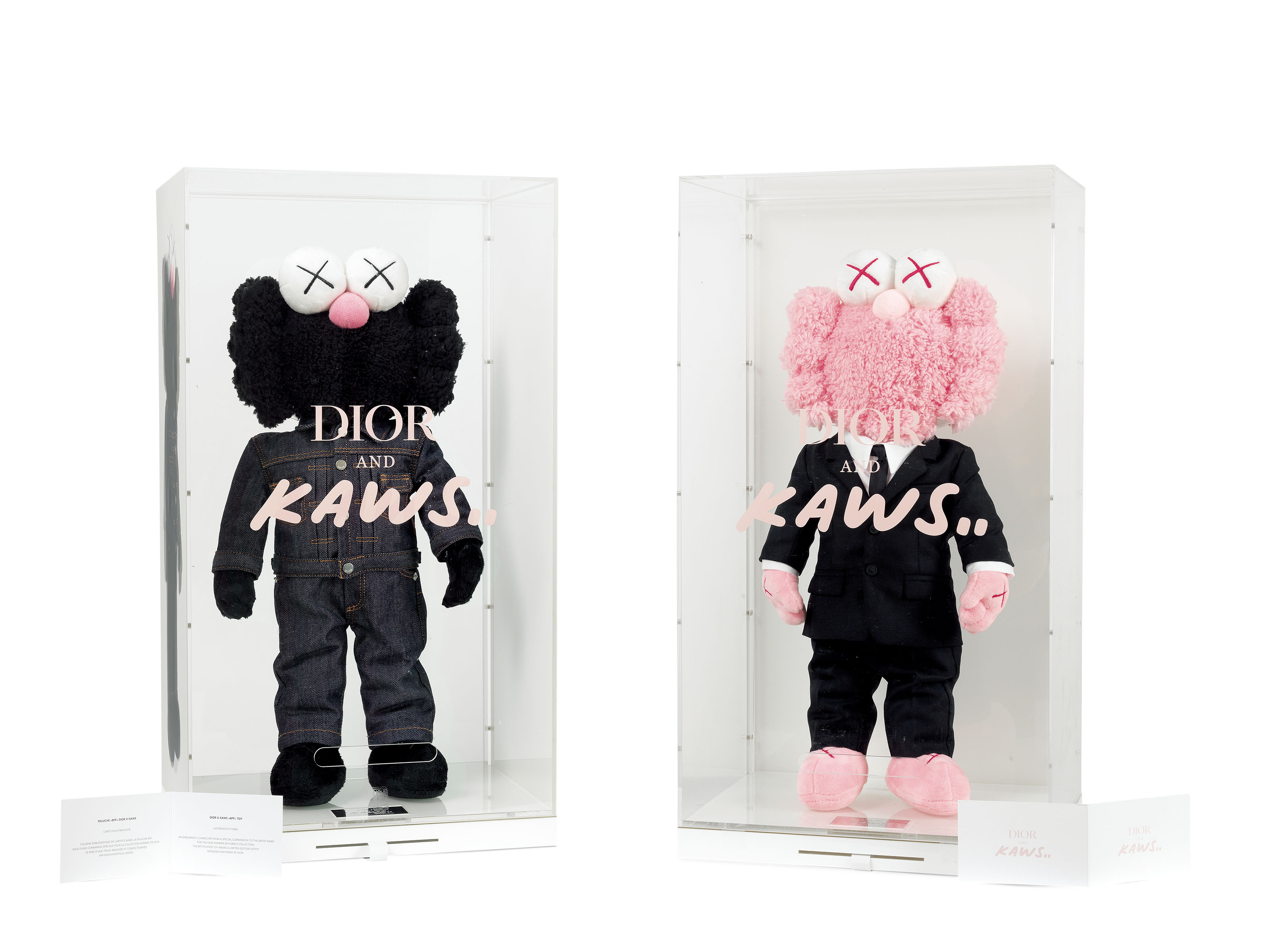 kaws x dior plush